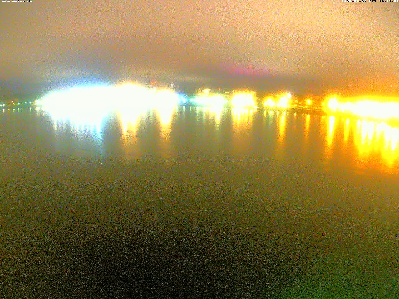 Archiv Foto Webcam Rheinufer Mainz-Kastel