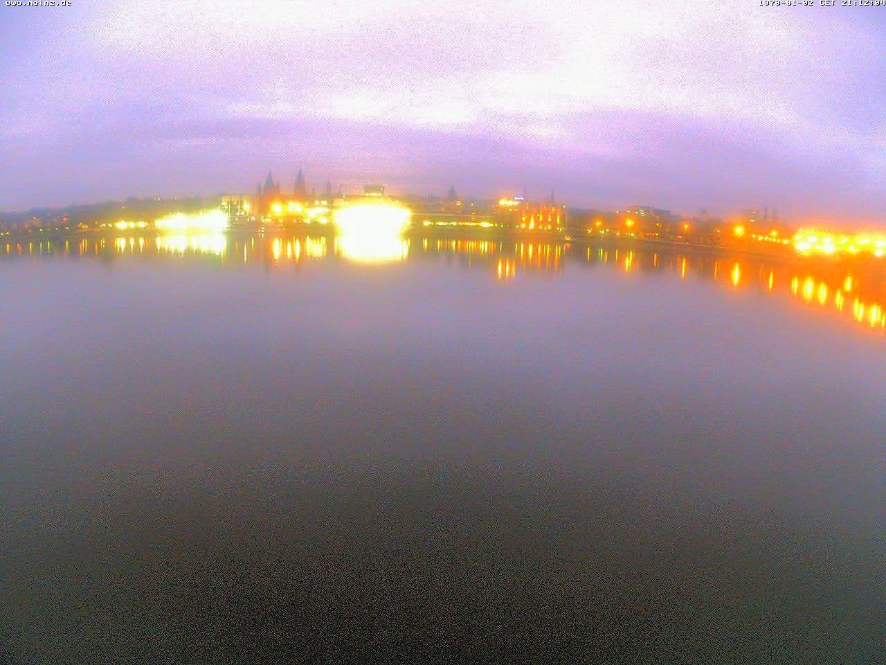 Archiv Foto Webcam Rheinufer Mainz-Kastel