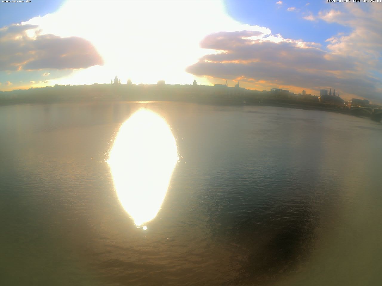 Archiv Foto Webcam Rheinufer Mainz-Kastel