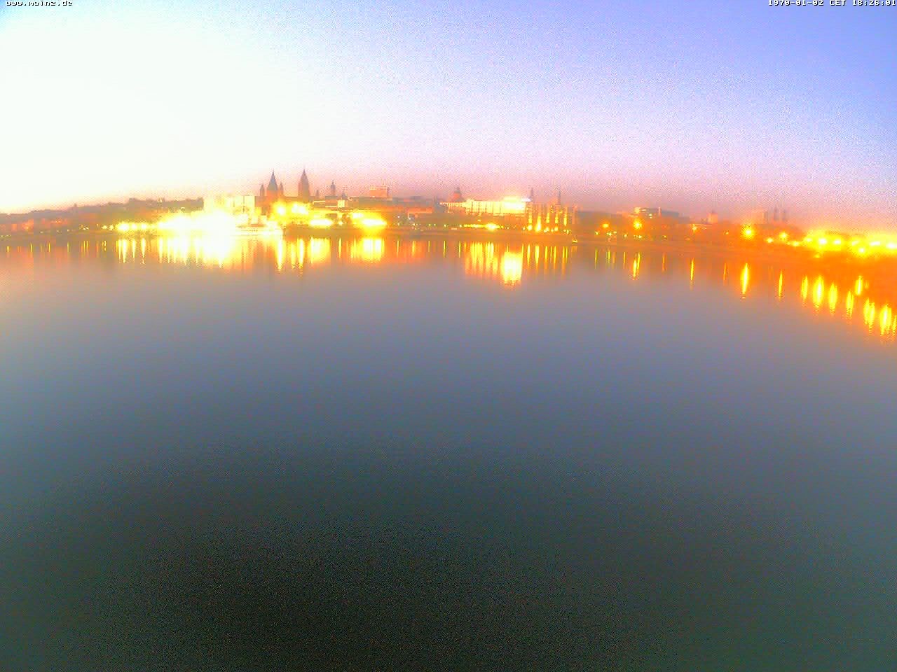 Archived image Webcam Rhine bank Mainz-Kastel