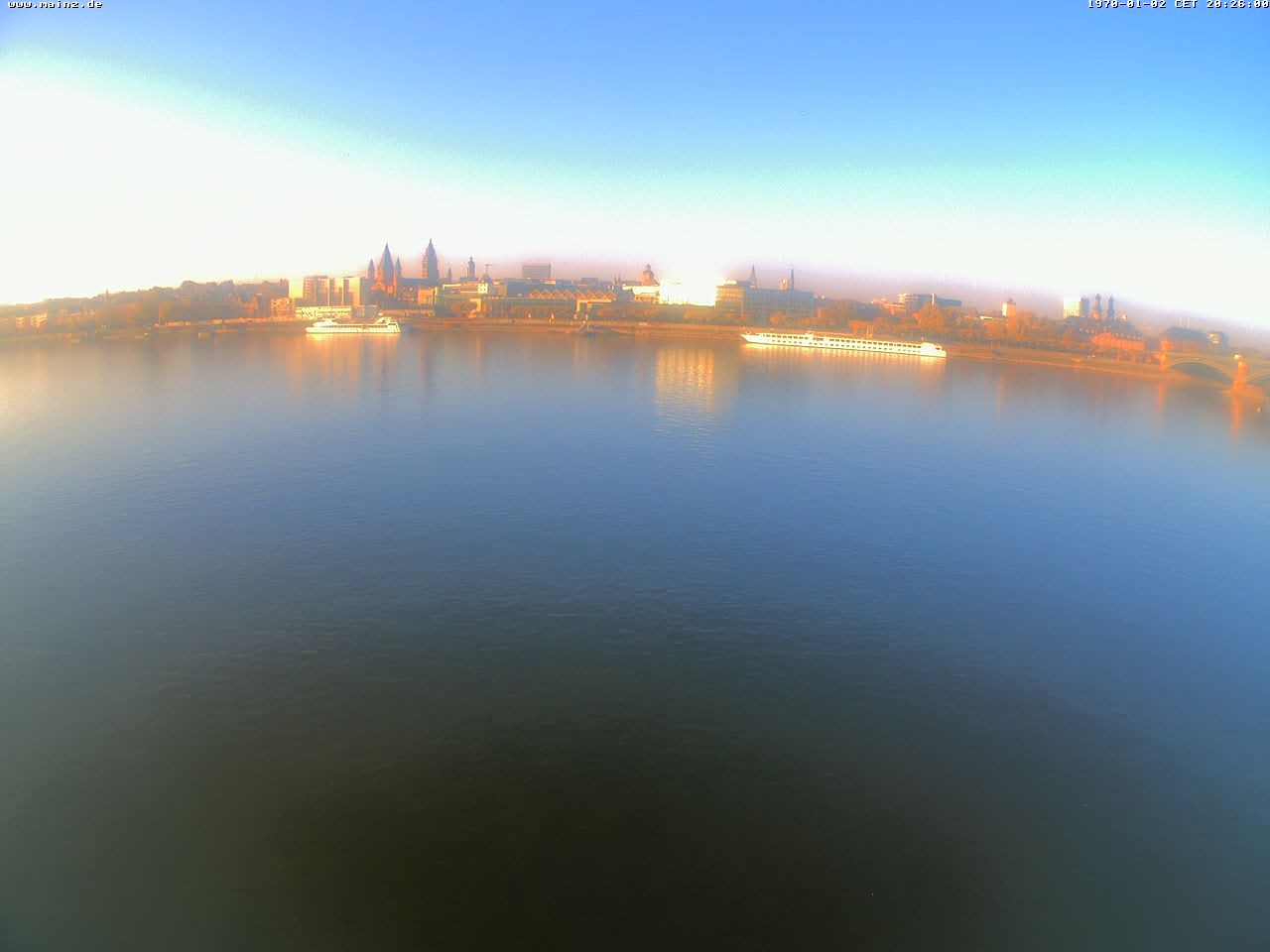 Archived image Webcam Rhine bank Mainz-Kastel
