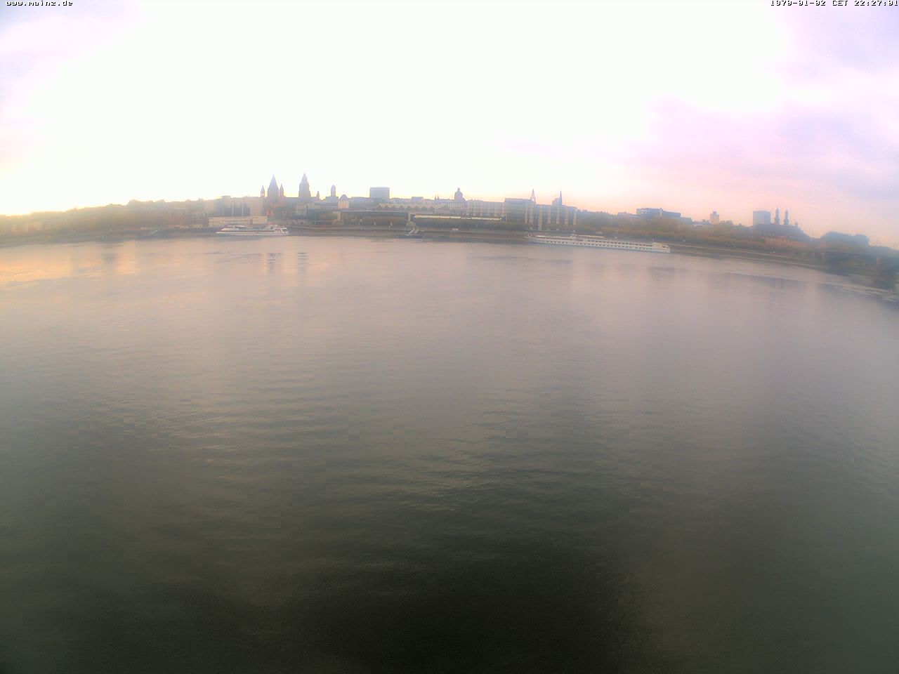 Archived image Webcam Rhine bank Mainz-Kastel