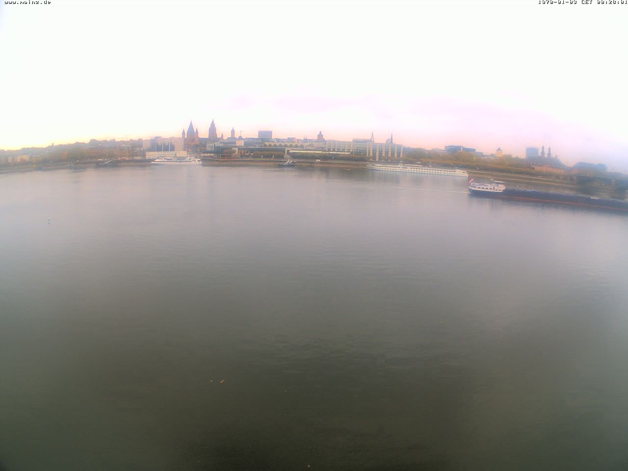 Archived image Webcam Rhine bank Mainz-Kastel