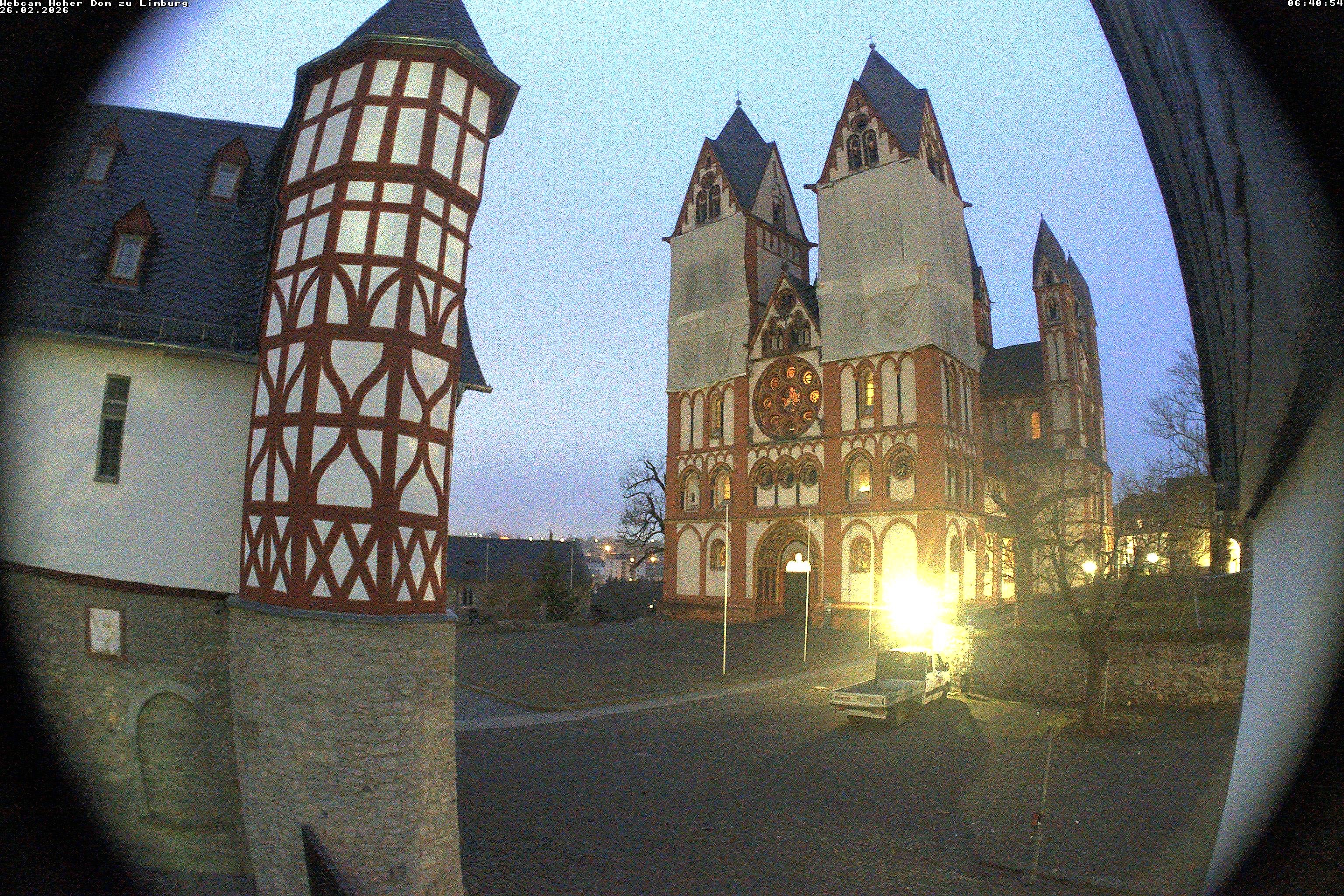 Archived image Webcam Limburg Cathedral St. George
