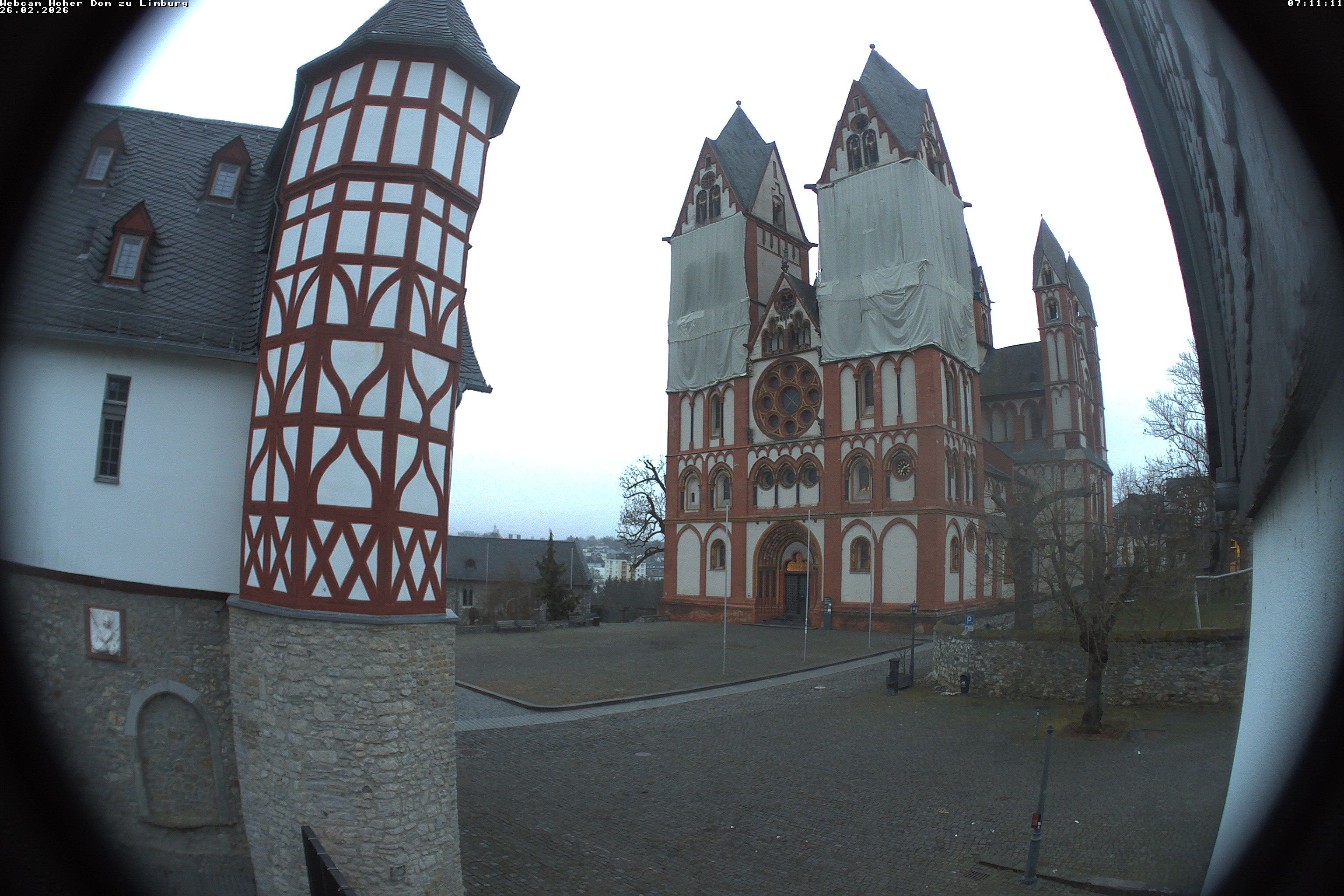 Archived image Webcam Limburg Cathedral St. George