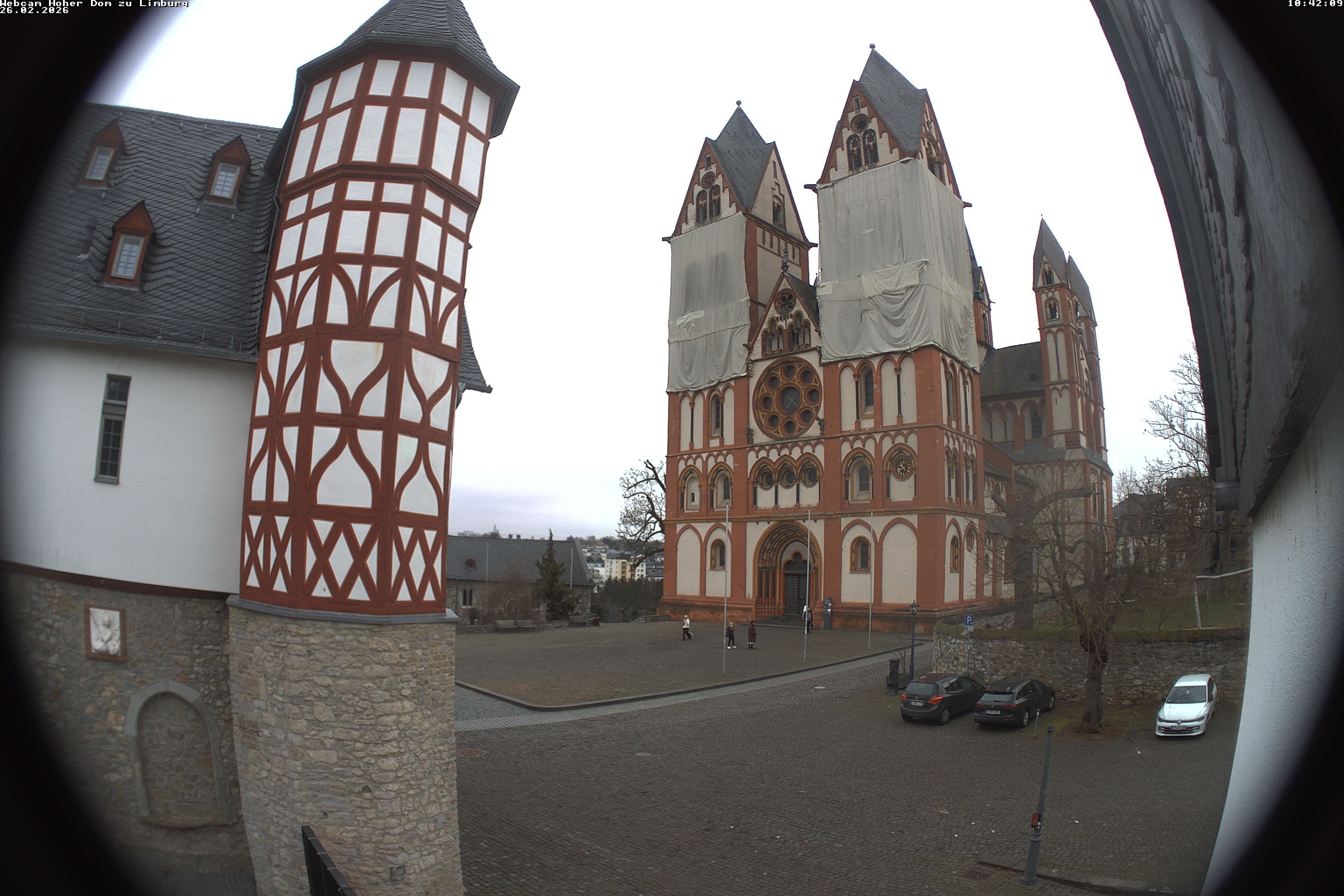 Archived image Webcam Limburg Cathedral St. George