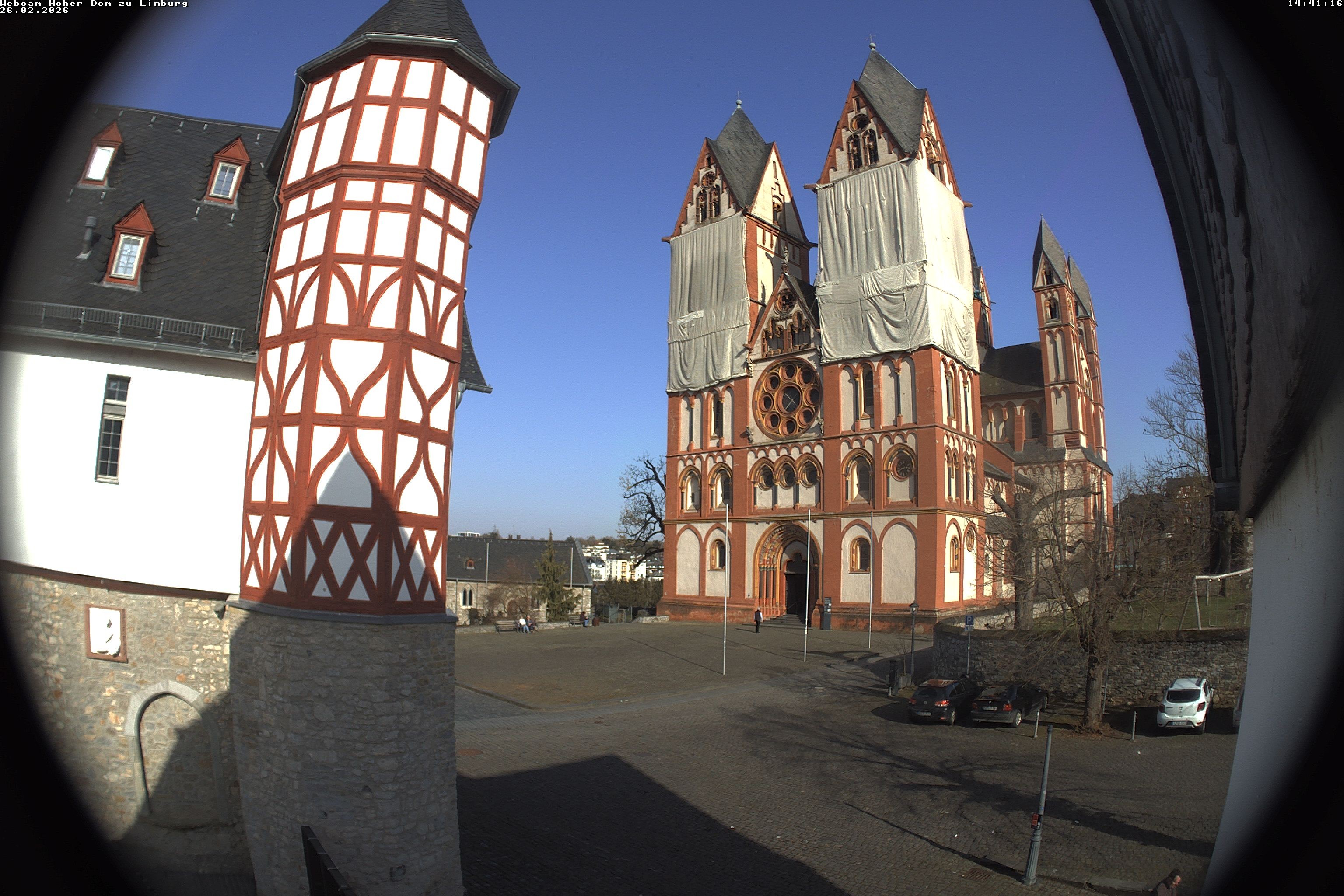 Archived image Webcam Limburg Cathedral St. George