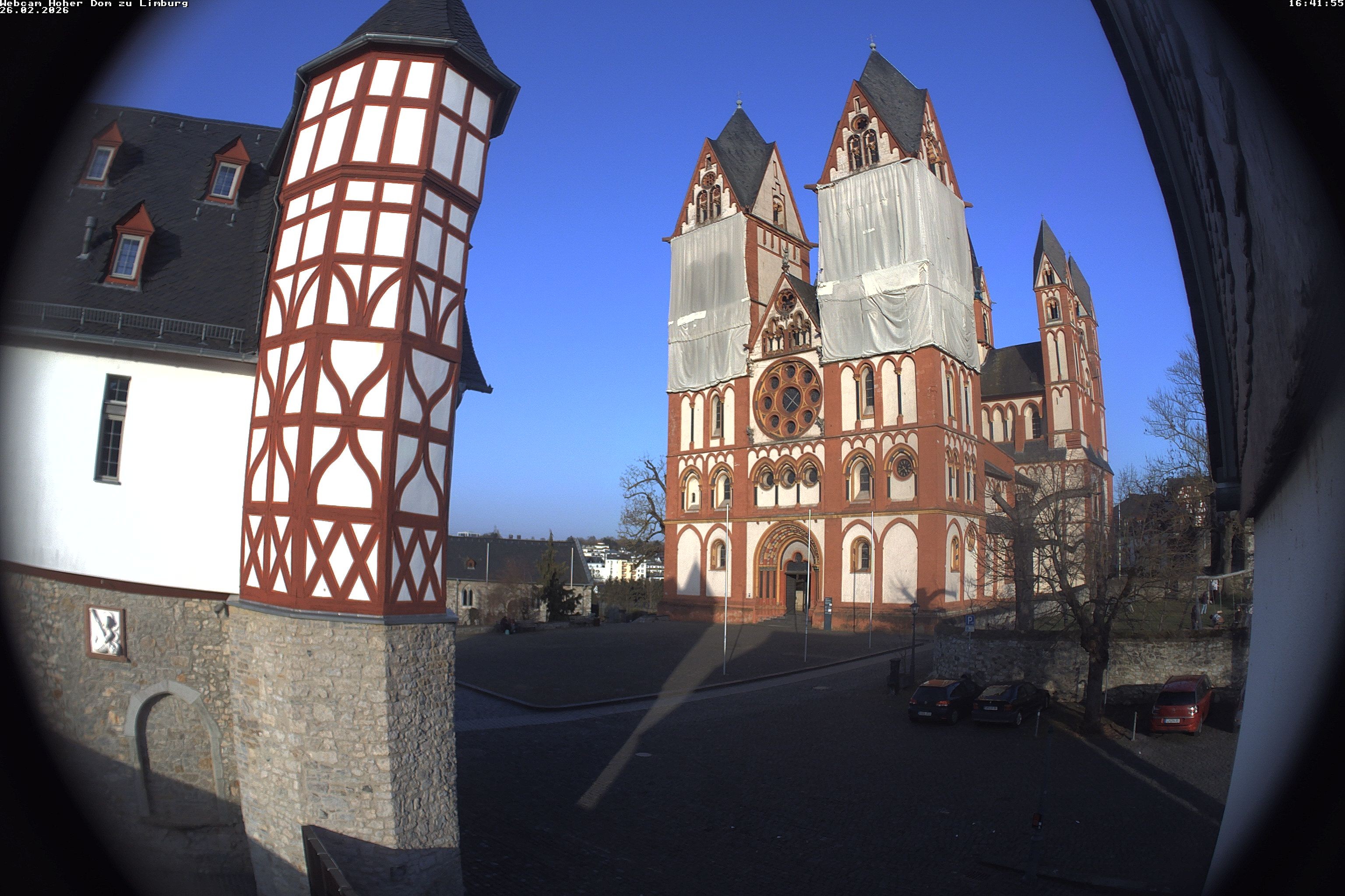 Archived image Webcam Limburg Cathedral St. George