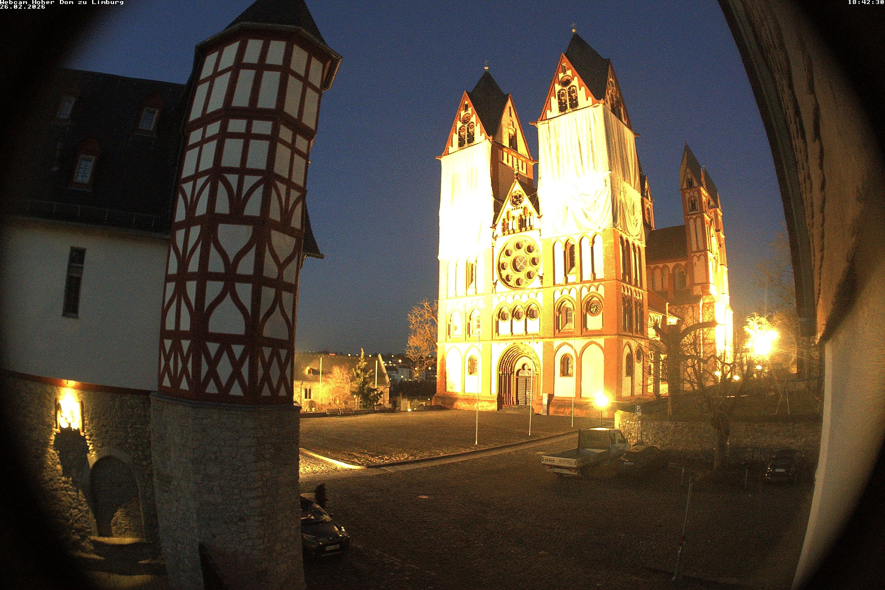 Archived image Webcam Limburg Cathedral St. George