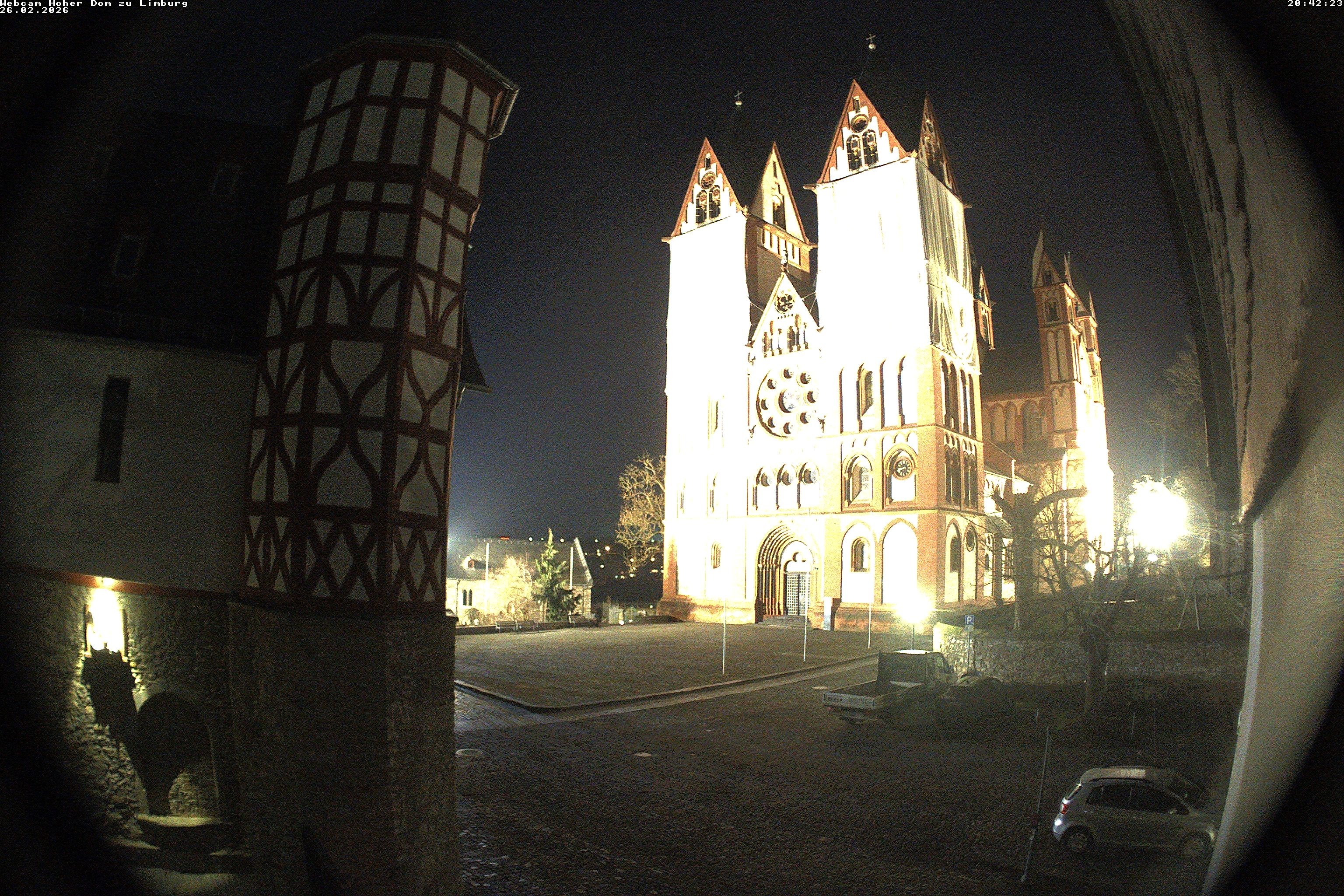 Archived image Webcam Limburg Cathedral St. George