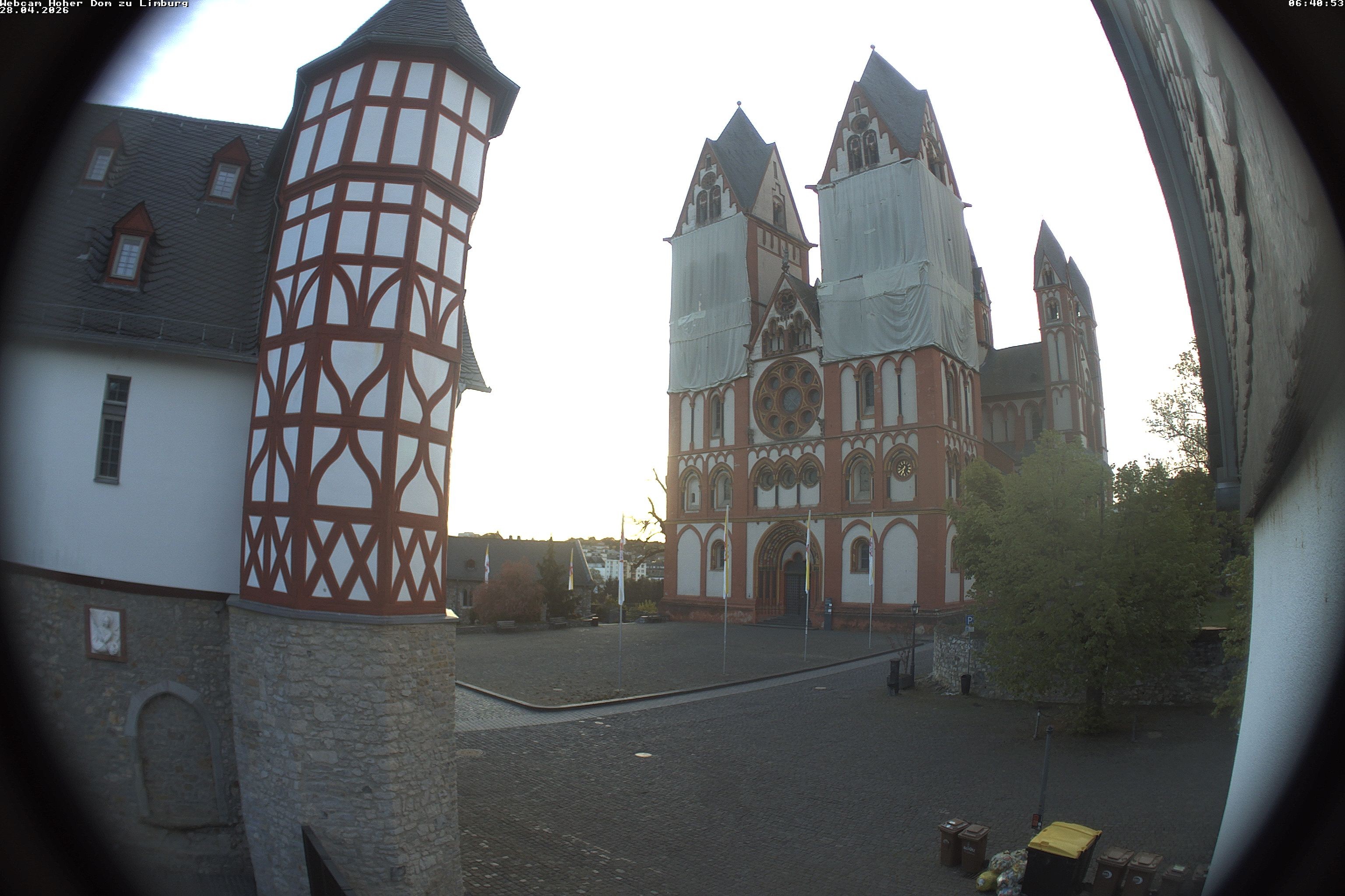 Archived image Webcam Limburg Cathedral St. George