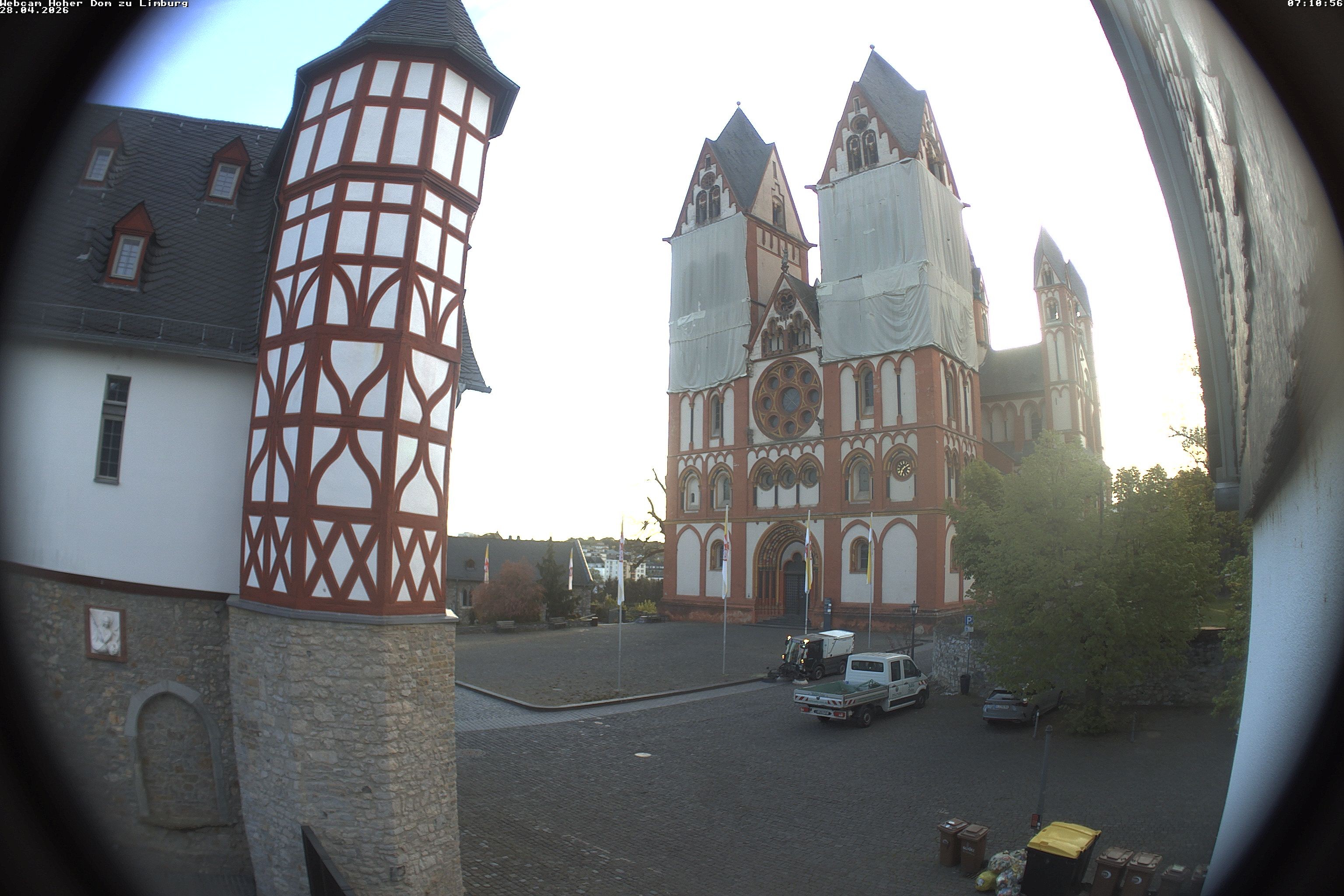 Archived image Webcam Limburg Cathedral St. George