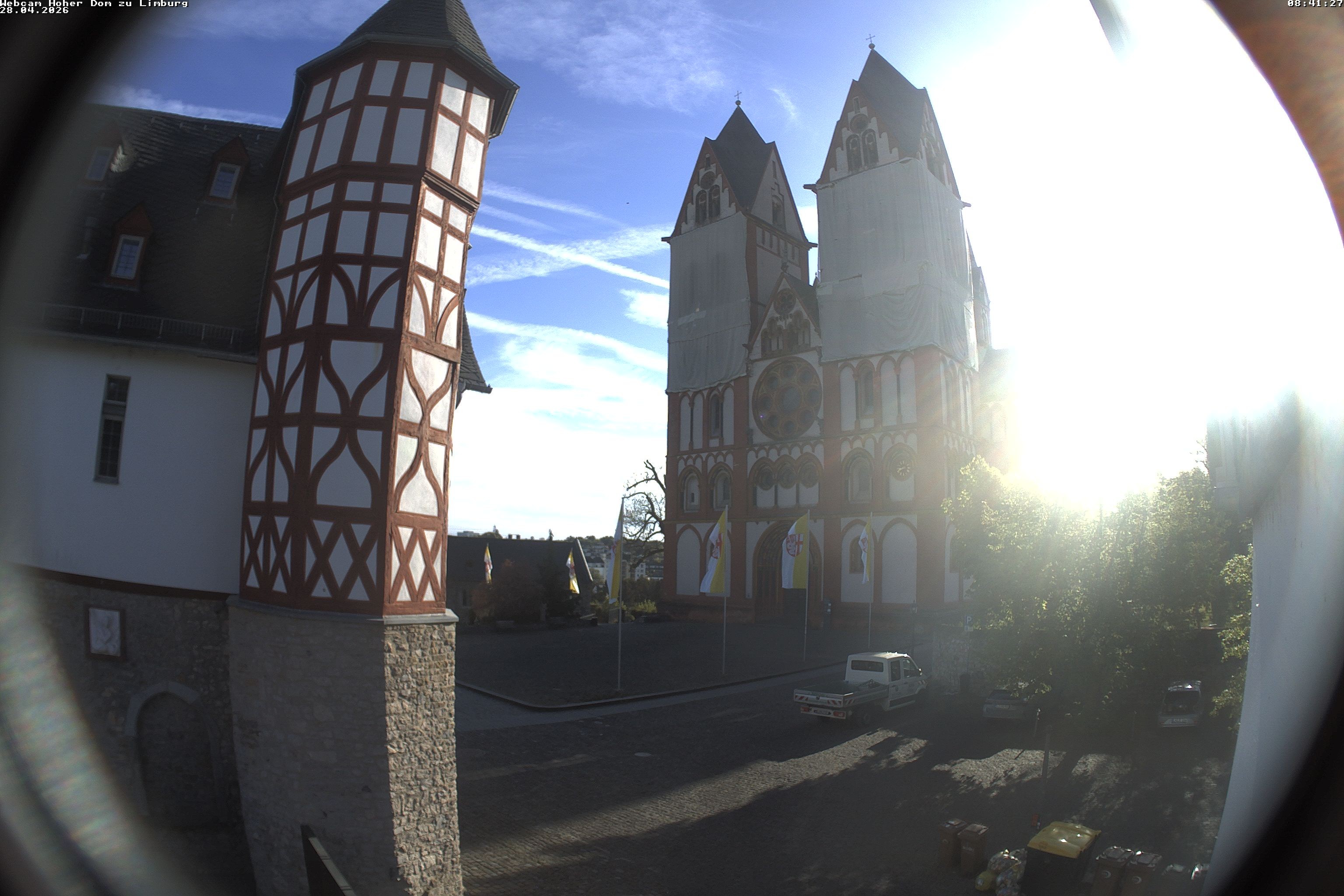 Archived image Webcam Limburg Cathedral St. George