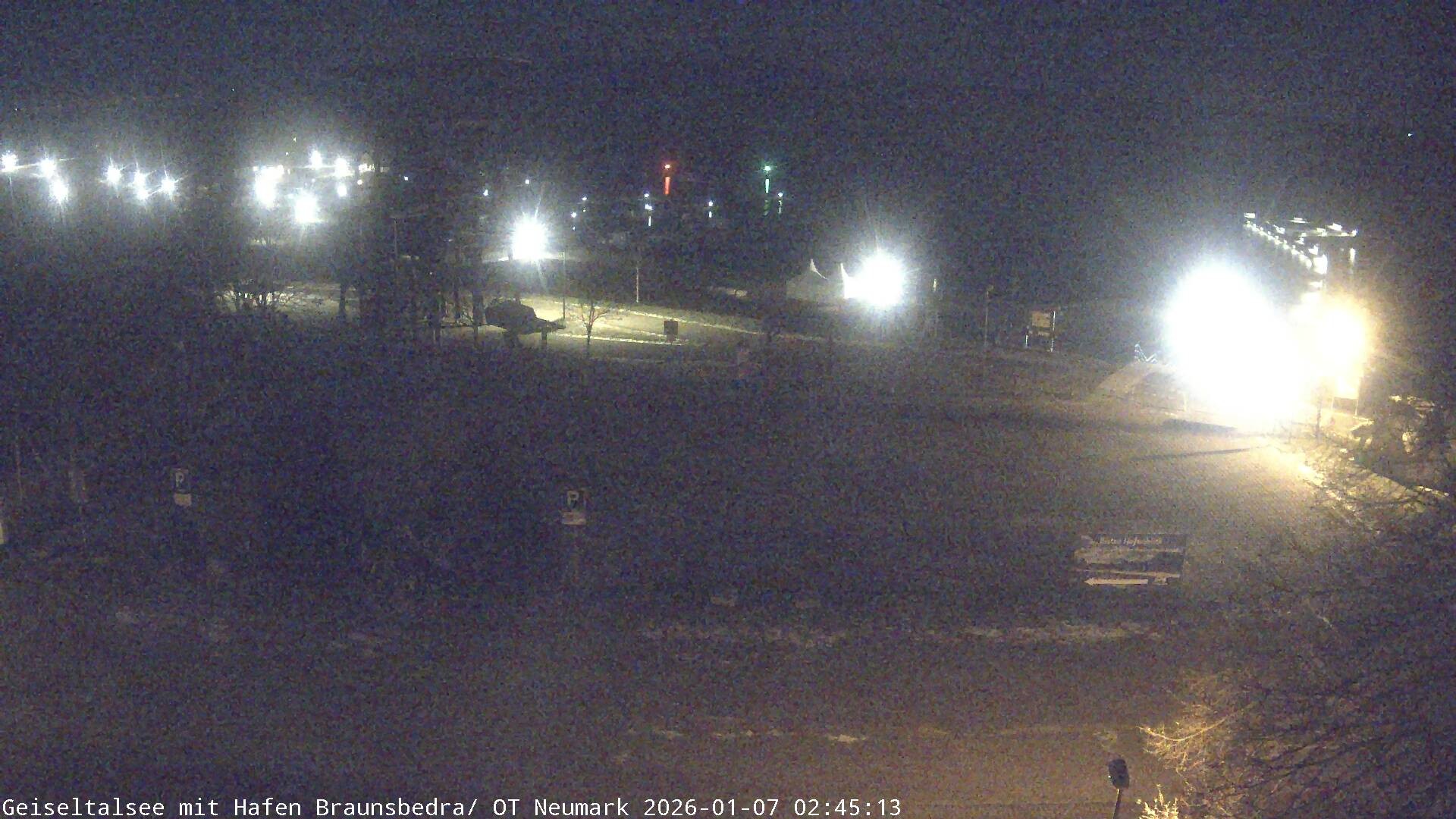 Archiv Foto Webcam Geiseltalsee - Braunsbedra Hafen