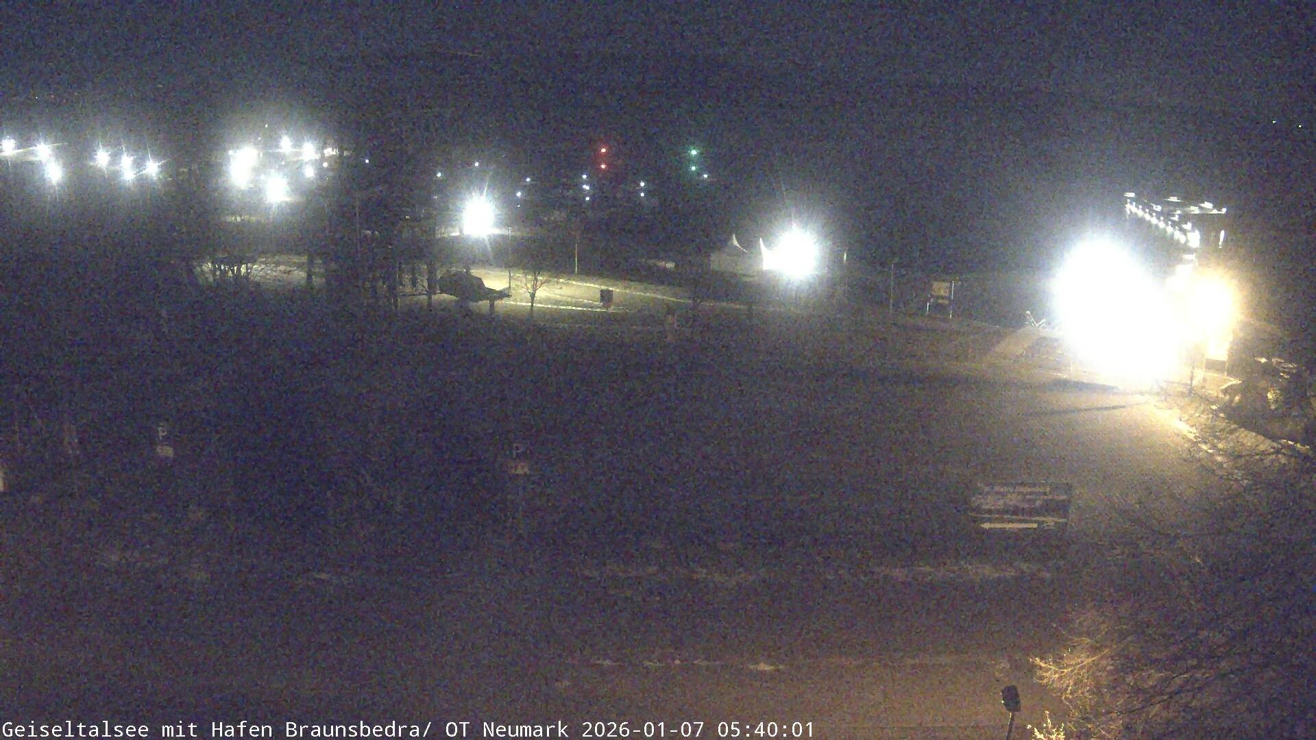 Archiv Foto Webcam Geiseltalsee - Braunsbedra Hafen