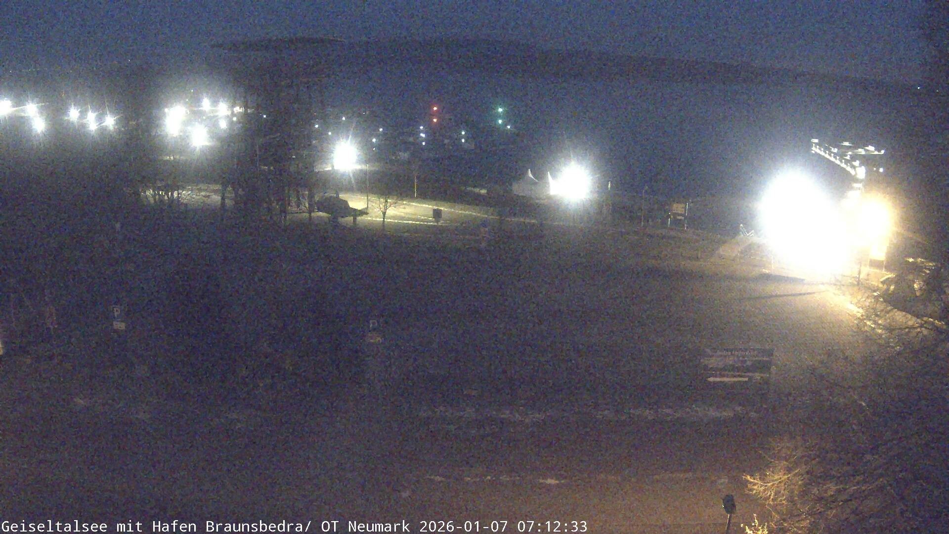 Archiv Foto Webcam Geiseltalsee - Braunsbedra Hafen