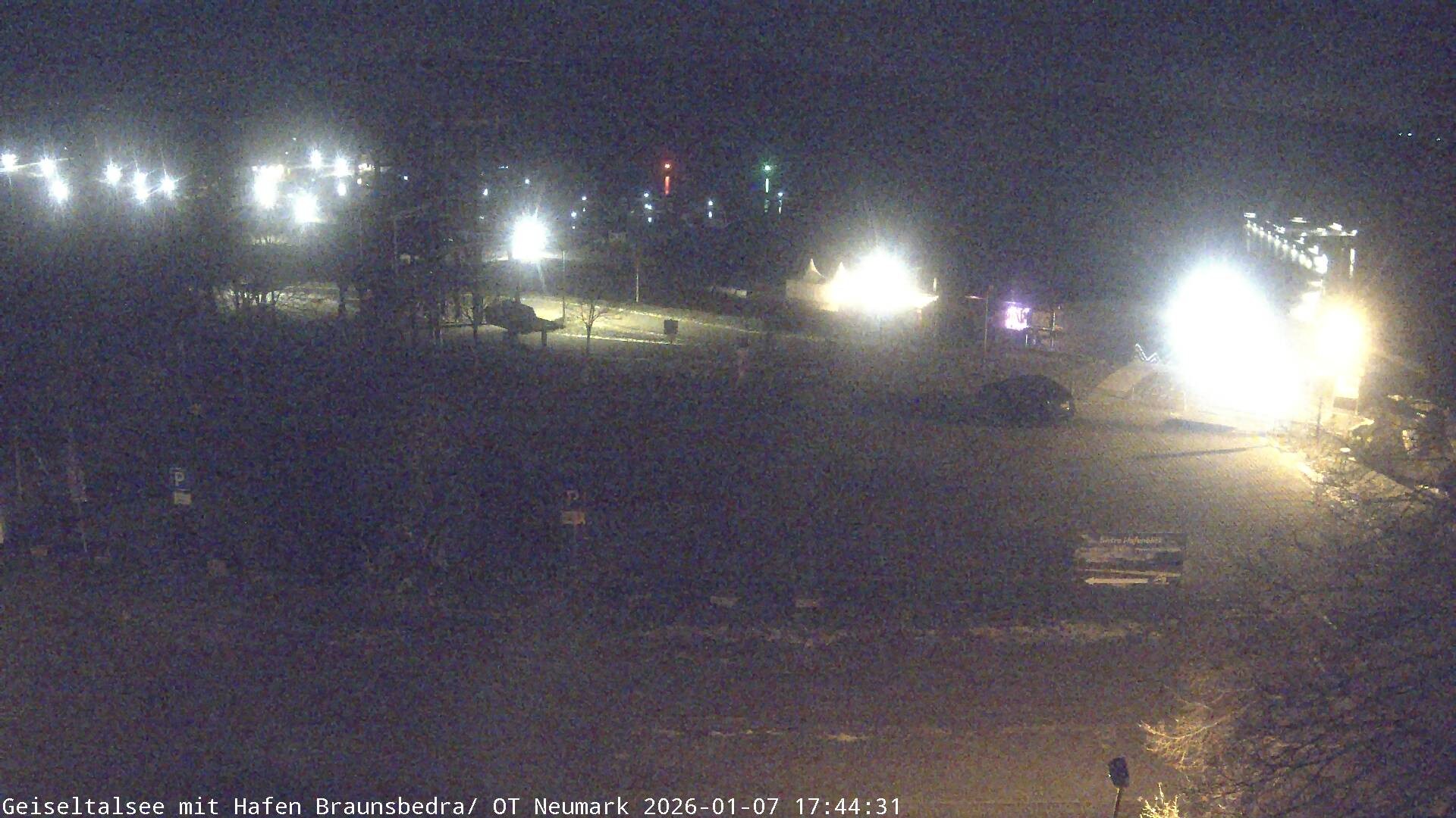 Archiv Foto Webcam Geiseltalsee - Braunsbedra Hafen