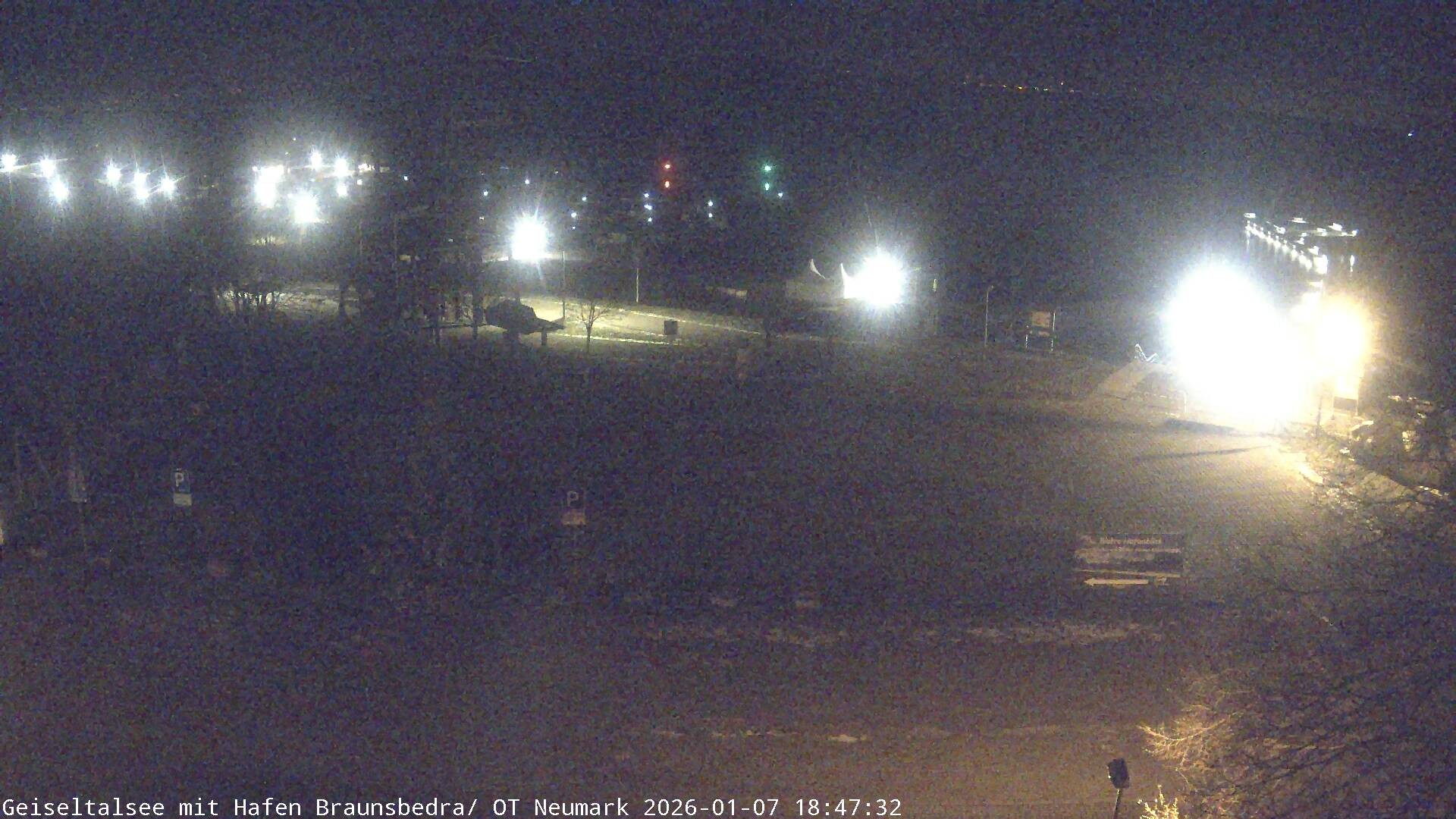 Archiv Foto Webcam Geiseltalsee - Braunsbedra Hafen