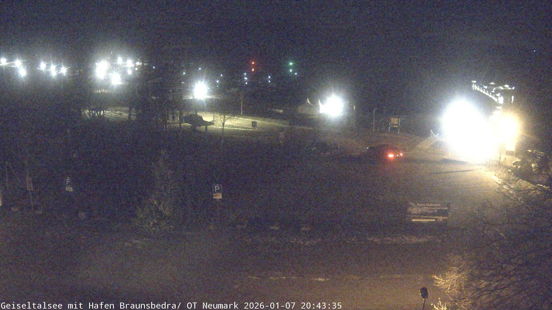 Archiv Foto Webcam Geiseltalsee - Braunsbedra Hafen