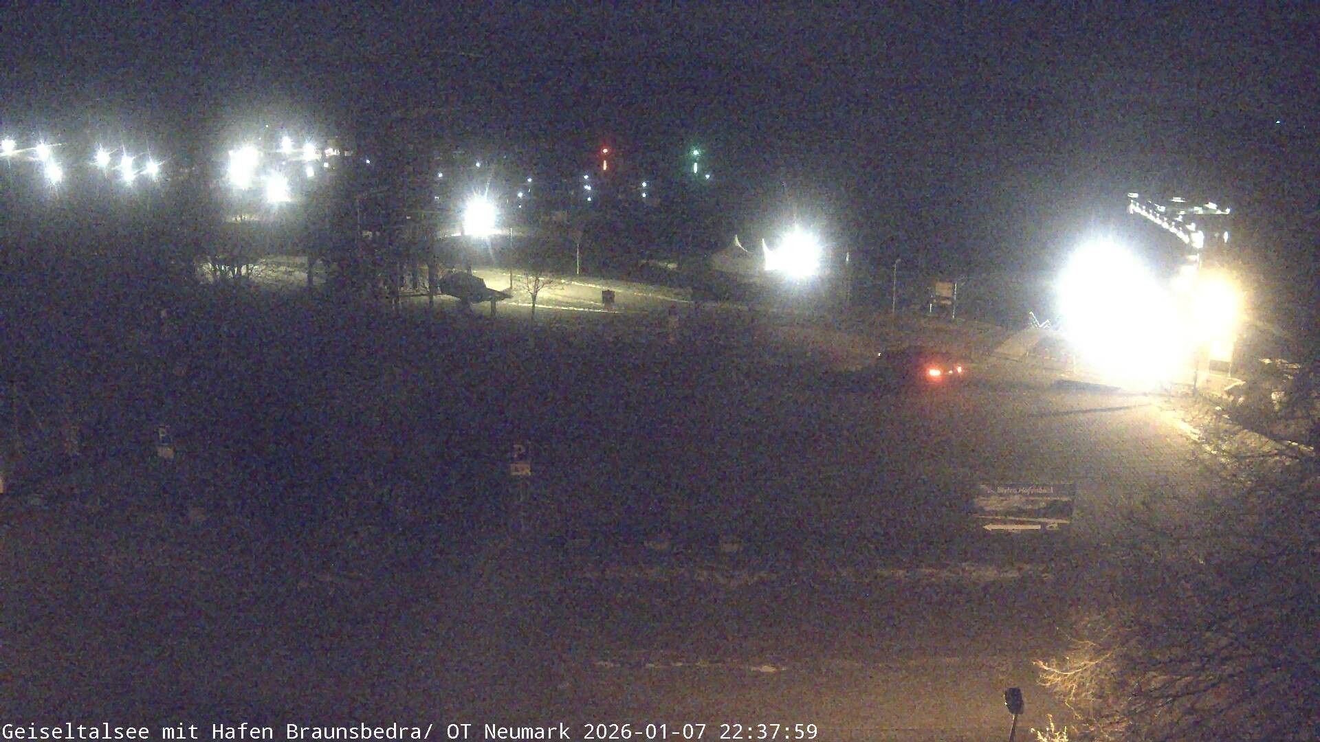 Archiv Foto Webcam Geiseltalsee - Braunsbedra Hafen