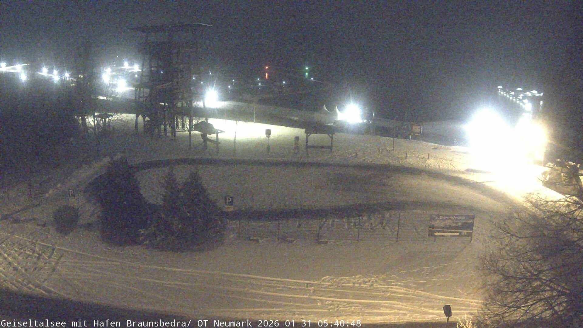 Archiv Foto Webcam Geiseltalsee - Braunsbedra Hafen