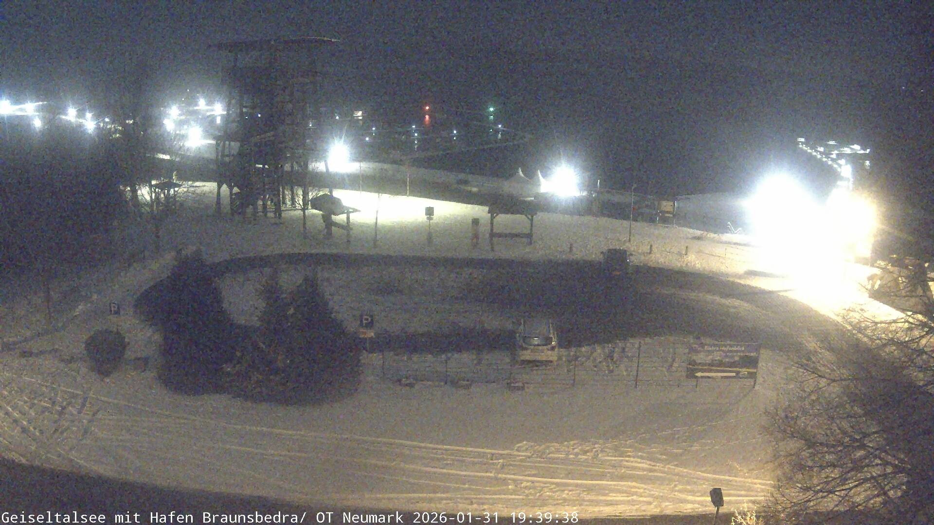 Archiv Foto Webcam Geiseltalsee - Braunsbedra Hafen