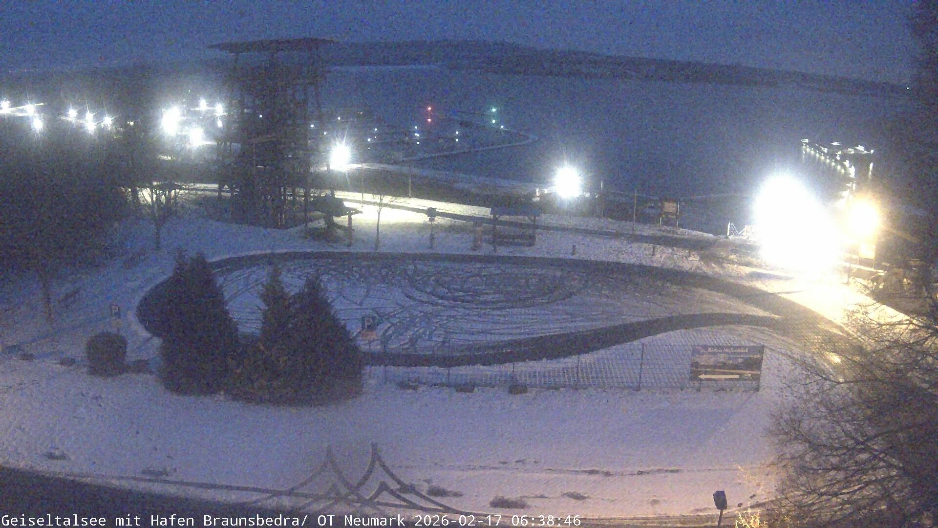 Archiv Foto Webcam Geiseltalsee - Braunsbedra Hafen