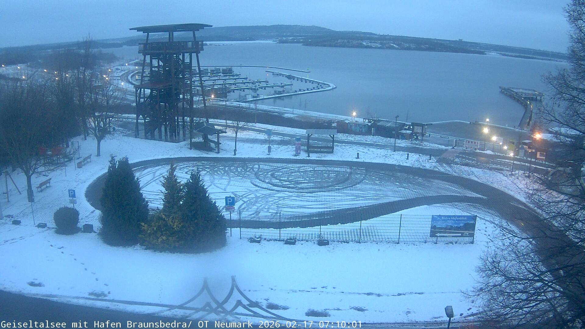 Archiv Foto Webcam Geiseltalsee - Braunsbedra Hafen