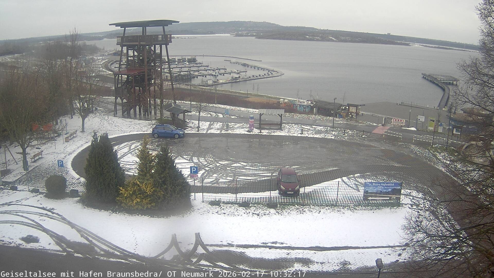 Archiv Foto Webcam Geiseltalsee - Braunsbedra Hafen