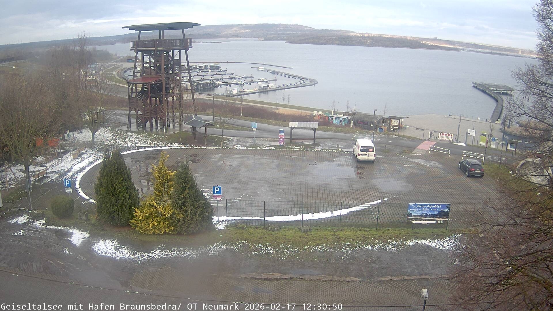 Archiv Foto Webcam Geiseltalsee - Braunsbedra Hafen