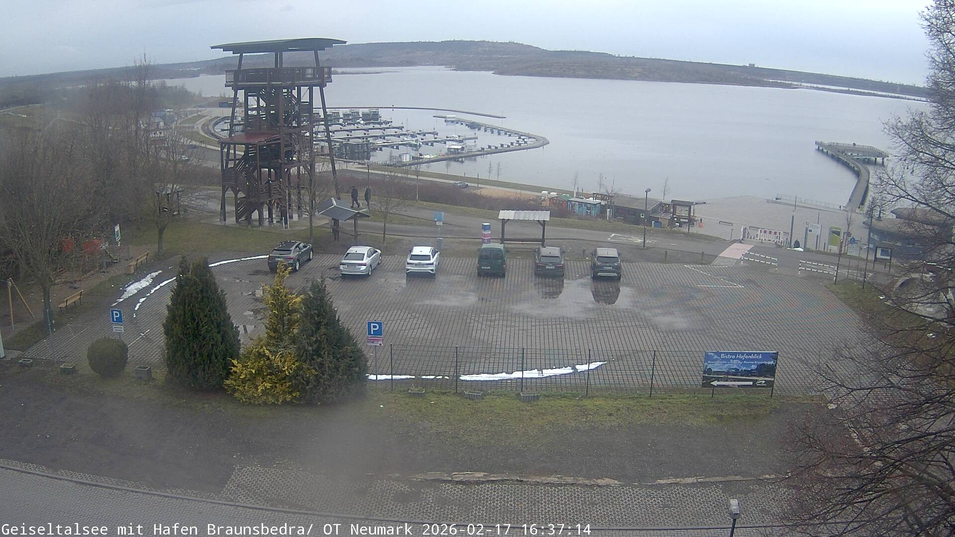 Archiv Foto Webcam Geiseltalsee - Braunsbedra Hafen