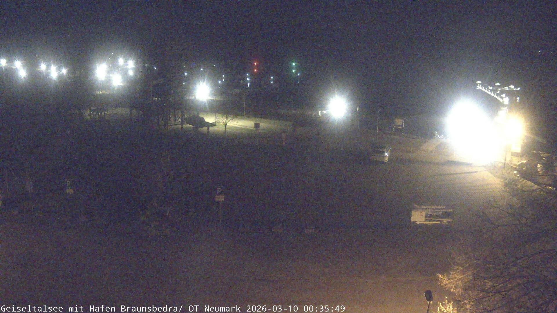 Archiv Foto Webcam Geiseltalsee - Braunsbedra Hafen