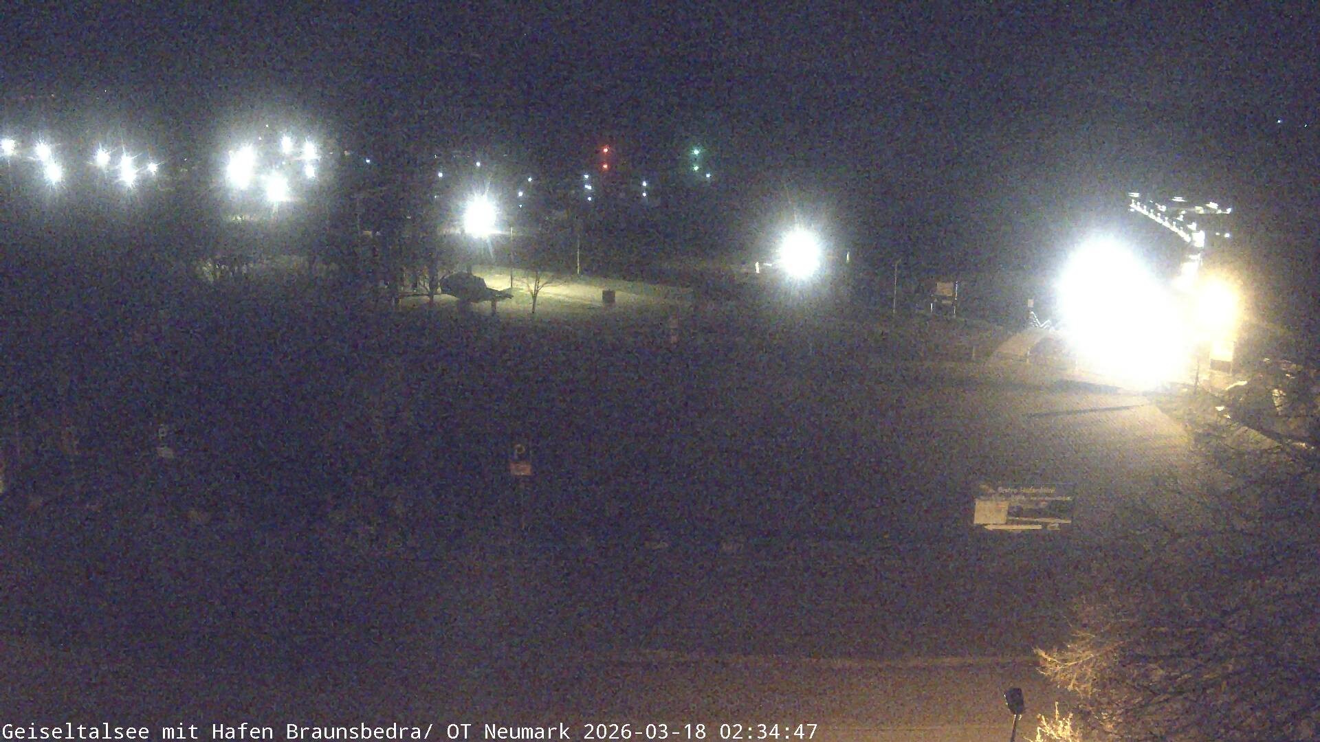 Archiv Foto Webcam Geiseltalsee - Braunsbedra Hafen