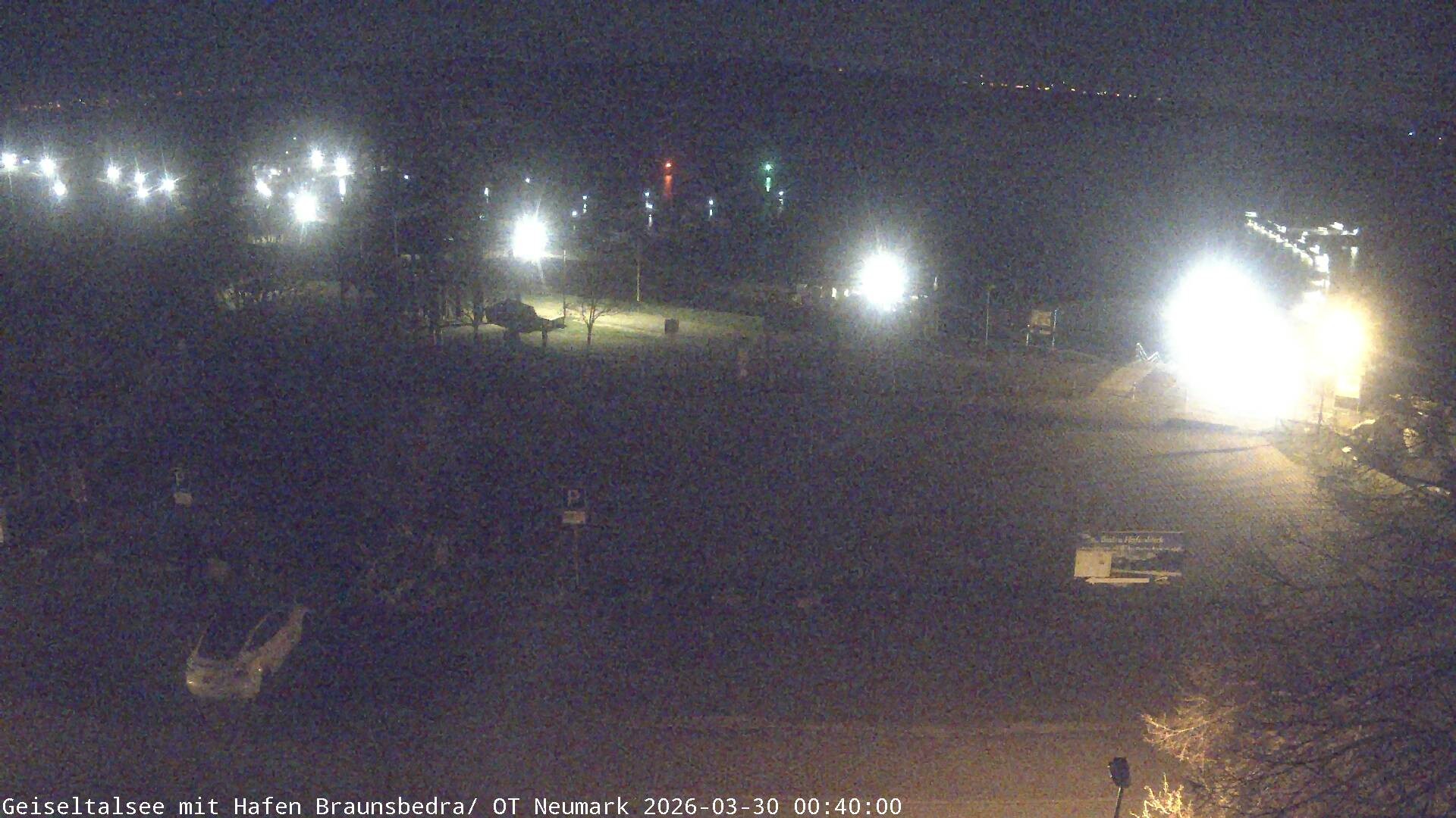 Archiv Foto Webcam Geiseltalsee - Braunsbedra Hafen