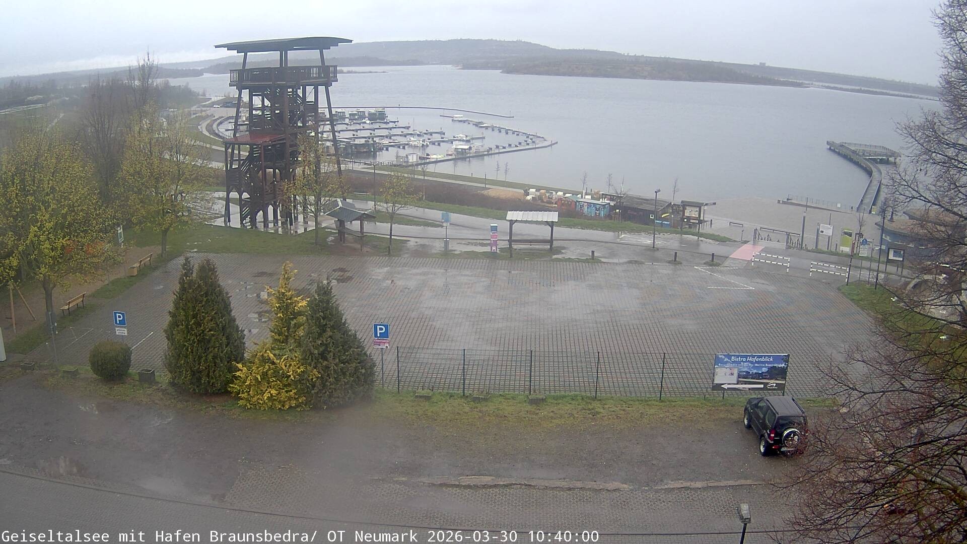 Archiv Foto Webcam Geiseltalsee - Braunsbedra Hafen