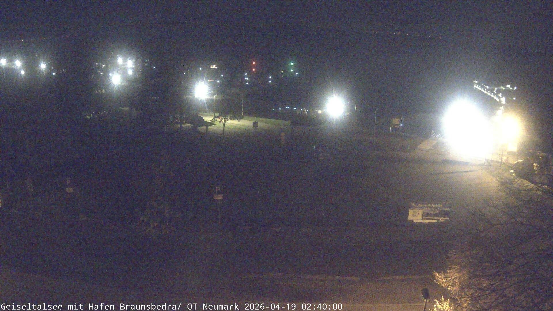 Archiv Foto Webcam Geiseltalsee - Braunsbedra Hafen