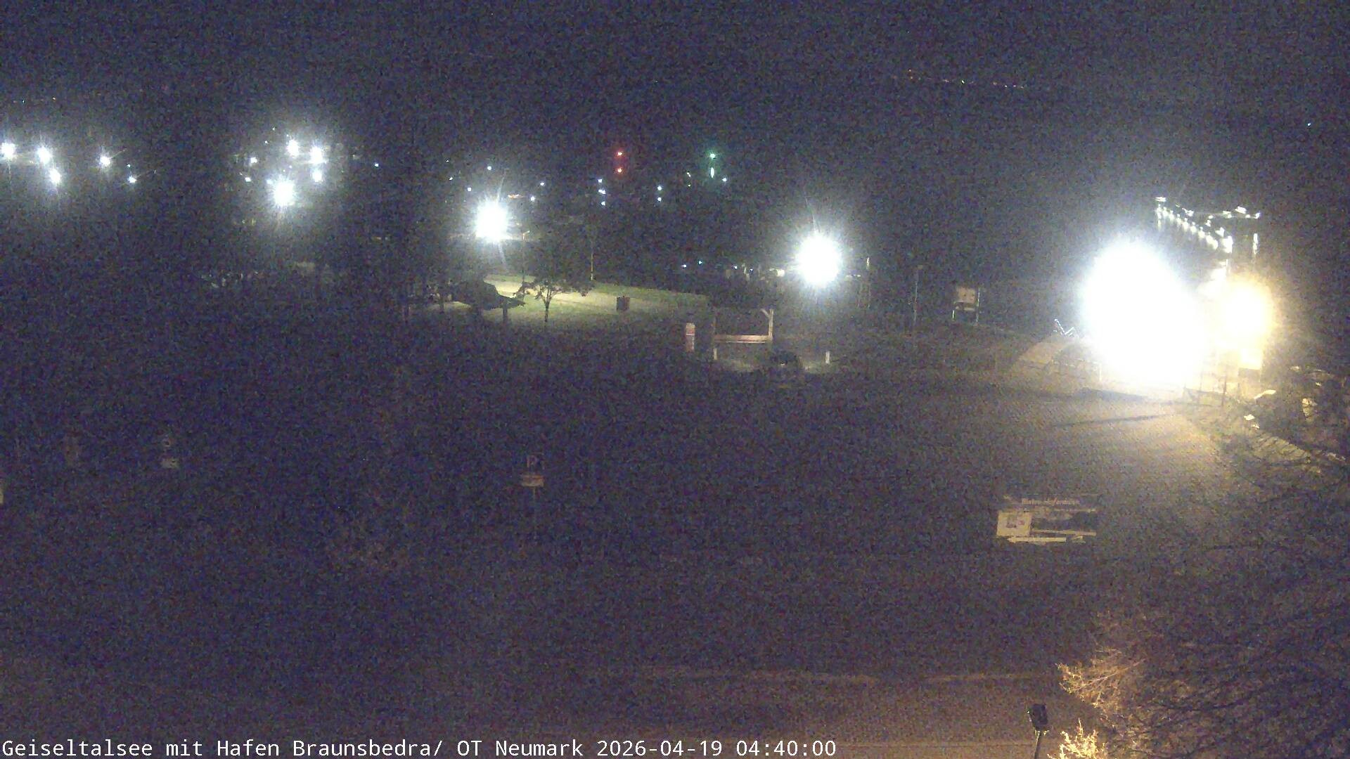 Archiv Foto Webcam Geiseltalsee - Braunsbedra Hafen