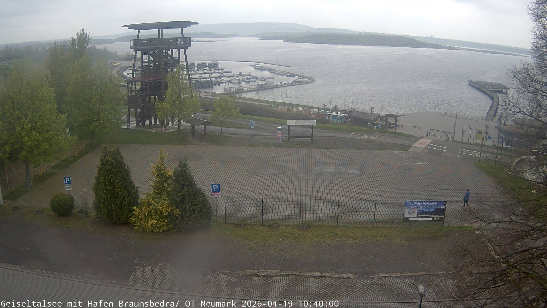Archiv Foto Webcam Geiseltalsee - Braunsbedra Hafen