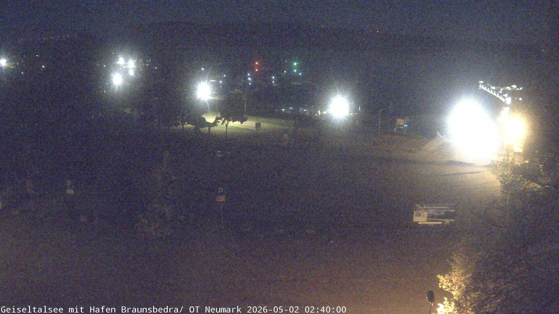 Archiv Foto Webcam Geiseltalsee - Braunsbedra Hafen