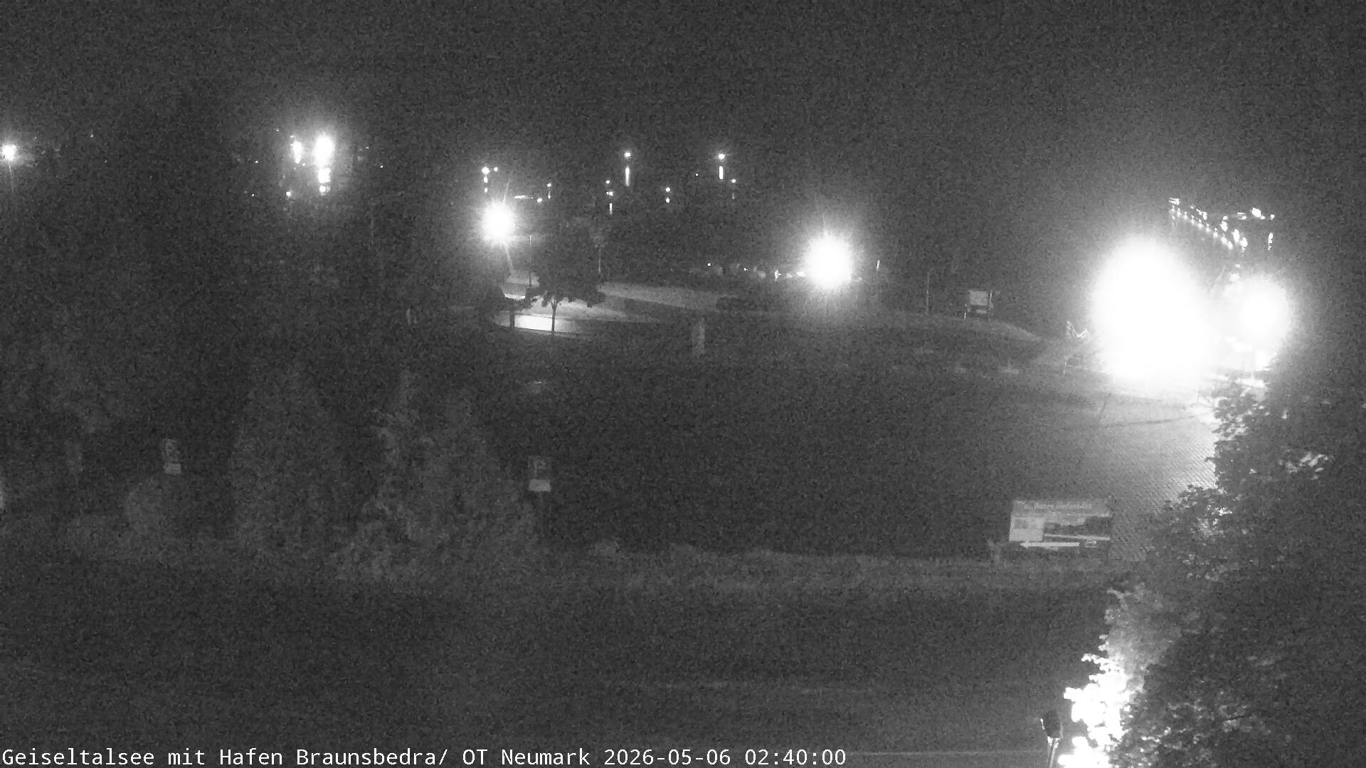 Archiv Foto Webcam Geiseltalsee - Braunsbedra Hafen