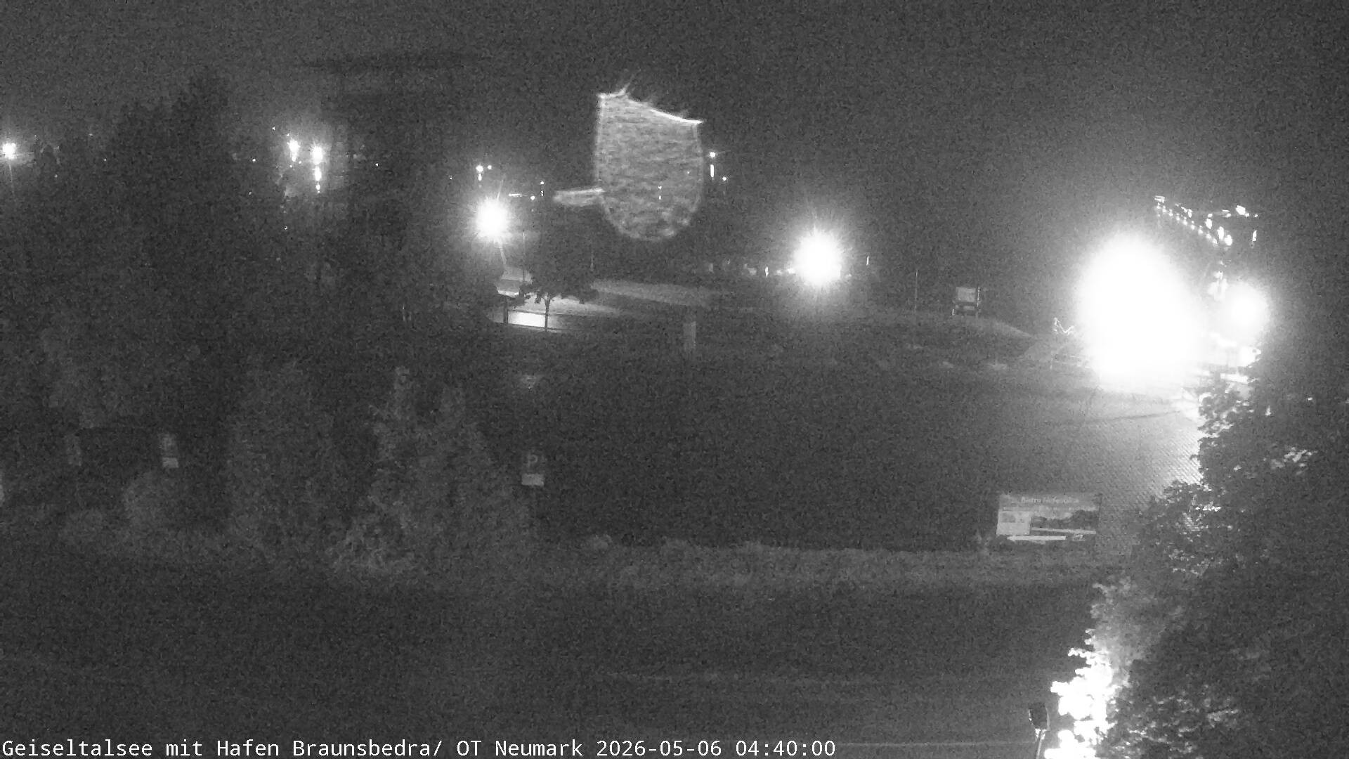 Archiv Foto Webcam Geiseltalsee - Braunsbedra Hafen