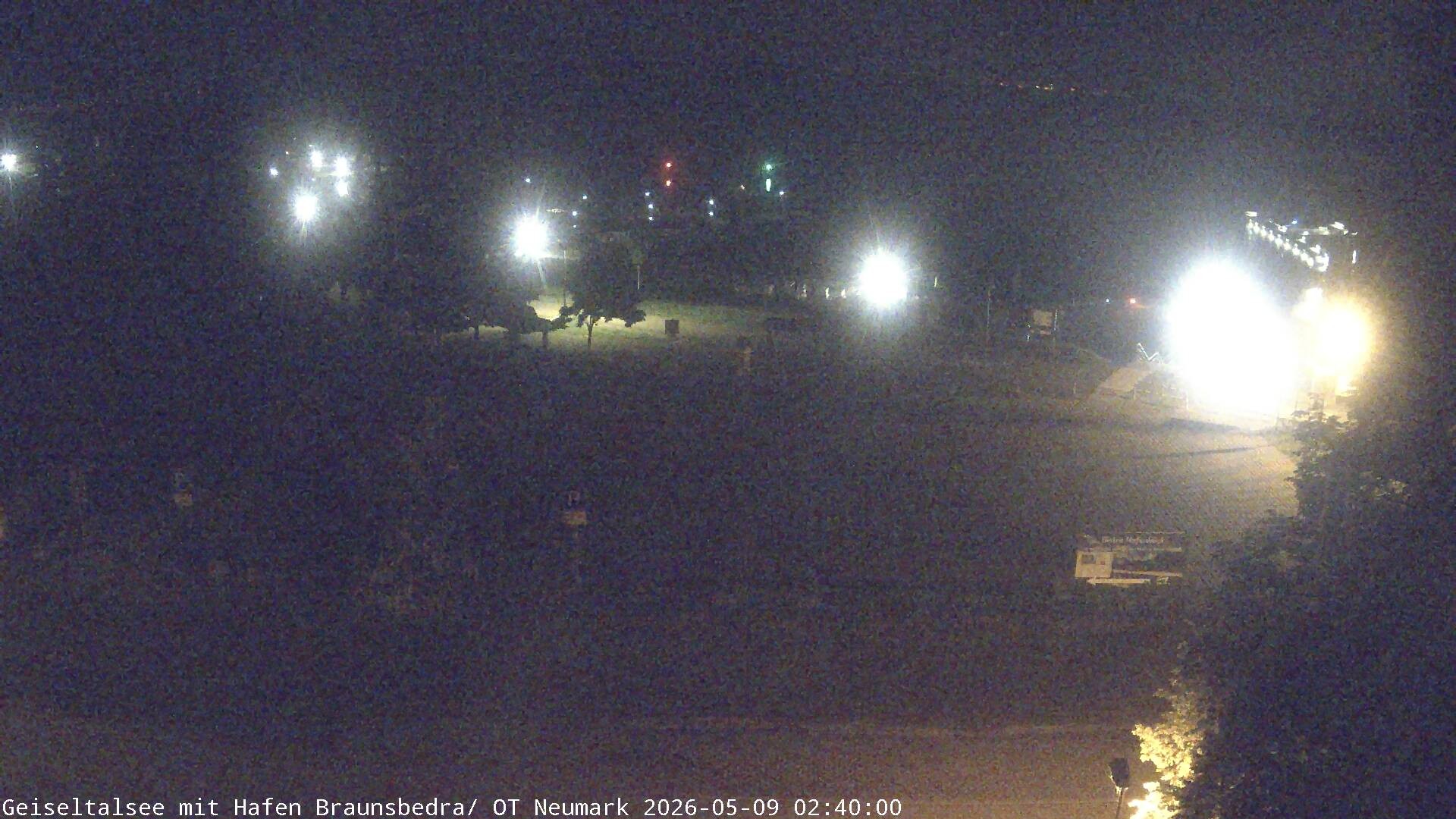 Archiv Foto Webcam Geiseltalsee - Braunsbedra Hafen