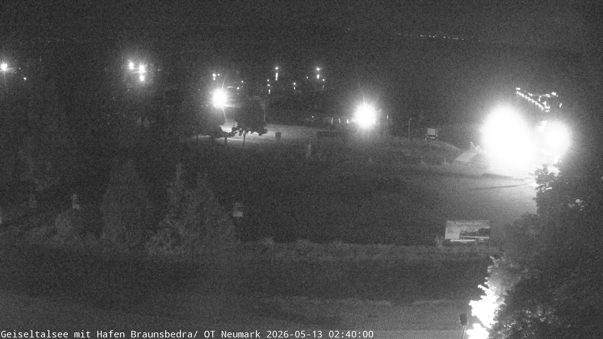 Archiv Foto Webcam Geiseltalsee - Braunsbedra Hafen