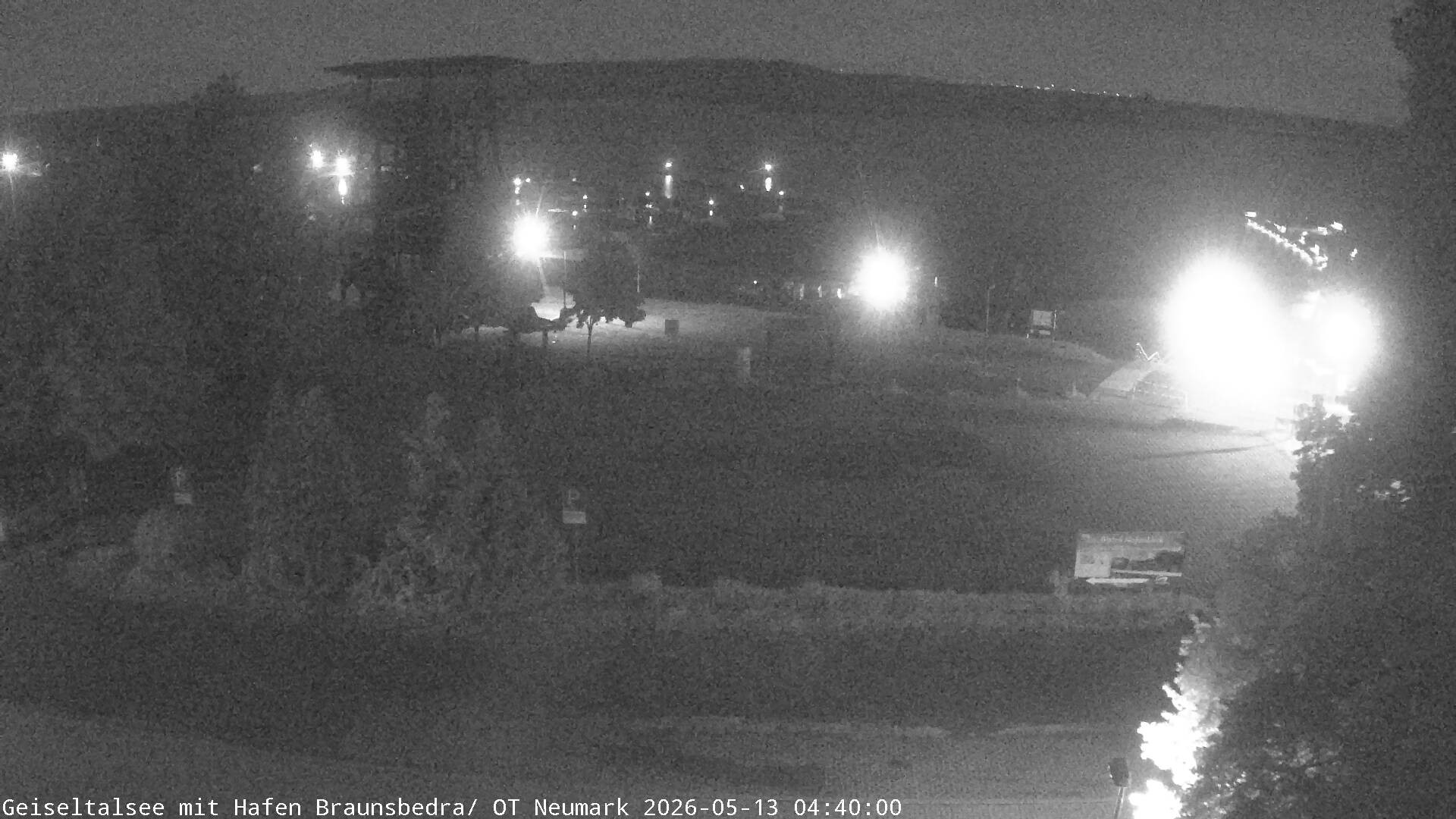 Archiv Foto Webcam Geiseltalsee - Braunsbedra Hafen