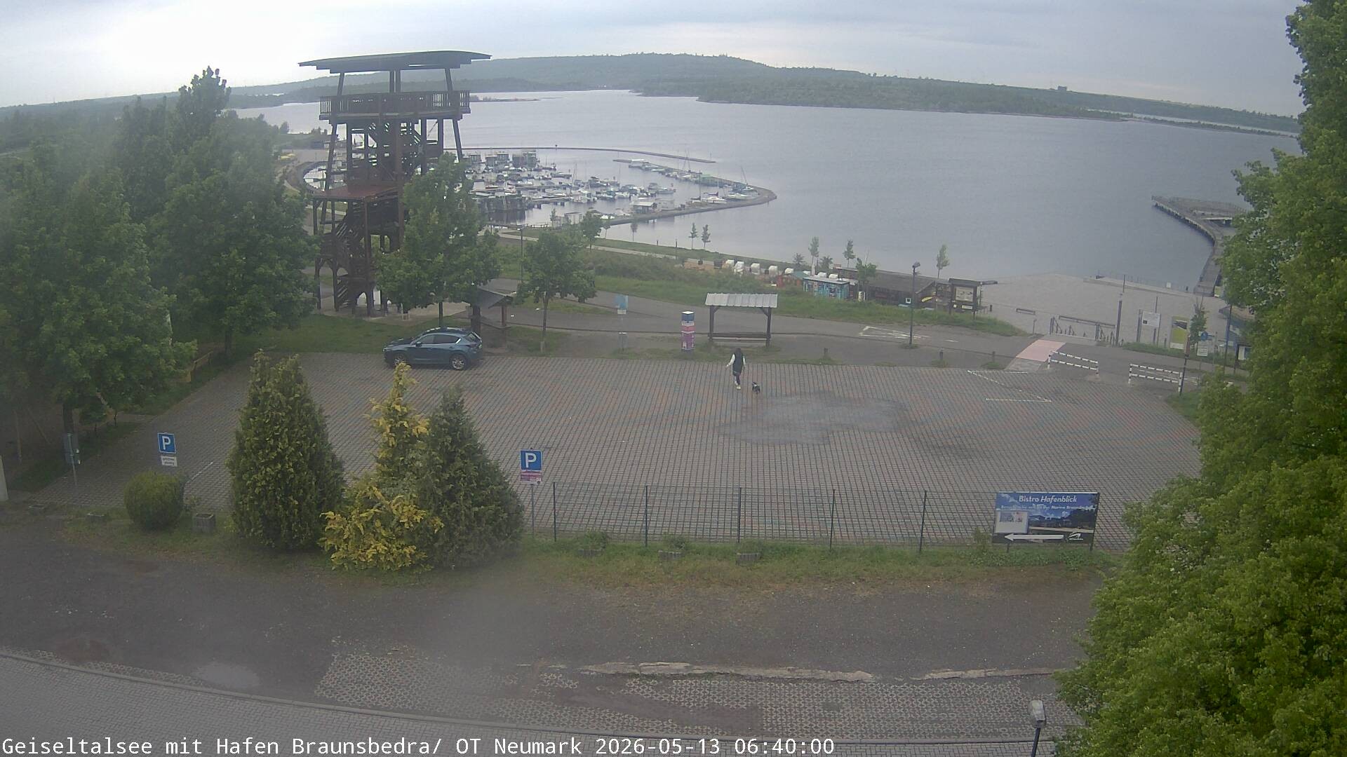 Archiv Foto Webcam Geiseltalsee - Braunsbedra Hafen