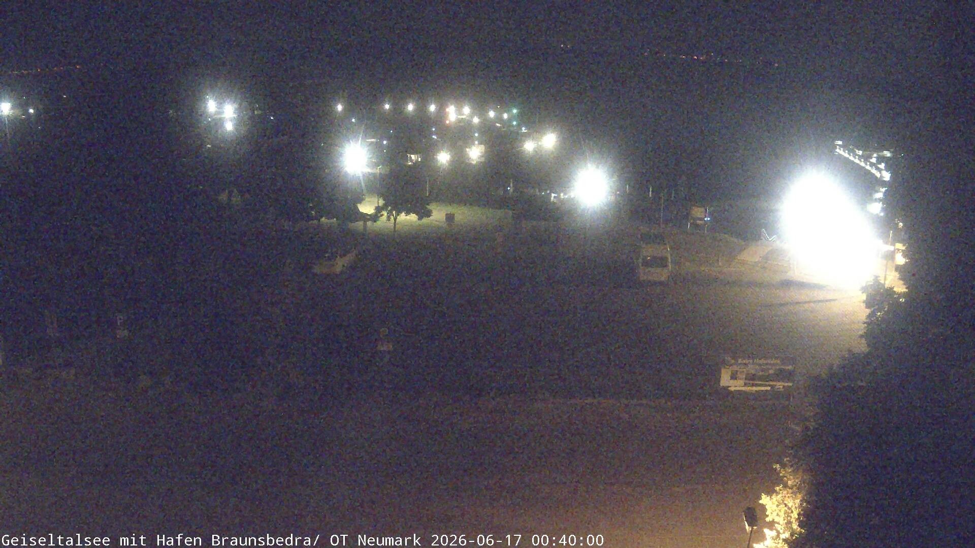Archiv Foto Webcam Geiseltalsee - Braunsbedra Hafen