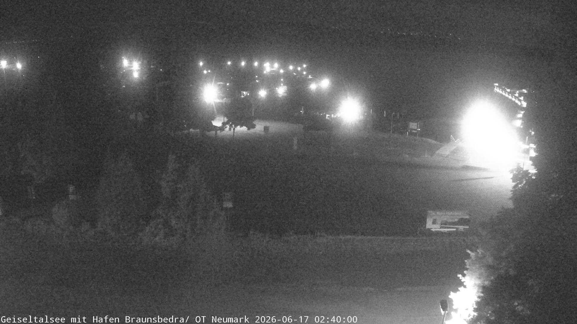 Archiv Foto Webcam Geiseltalsee - Braunsbedra Hafen