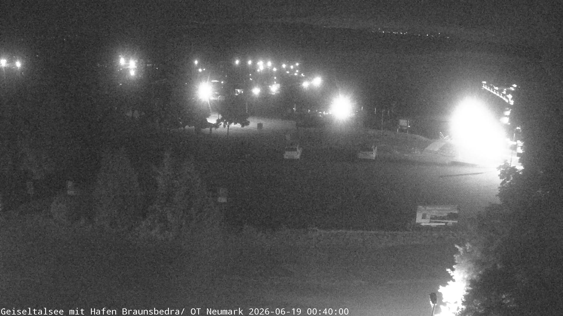 Archiv Foto Webcam Geiseltalsee - Braunsbedra Hafen
