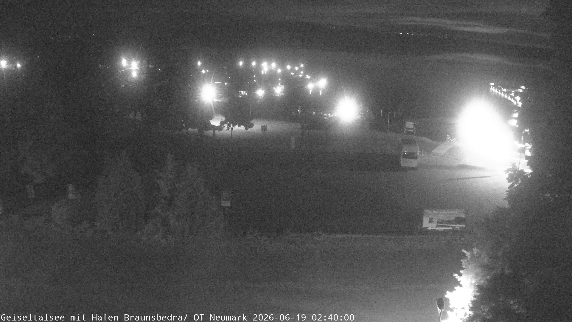 Archiv Foto Webcam Geiseltalsee - Braunsbedra Hafen
