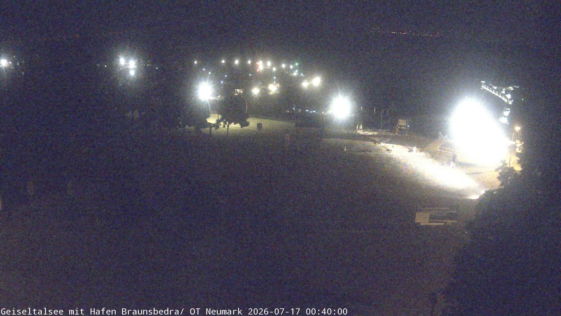 Archiv Foto Webcam Geiseltalsee - Braunsbedra Hafen